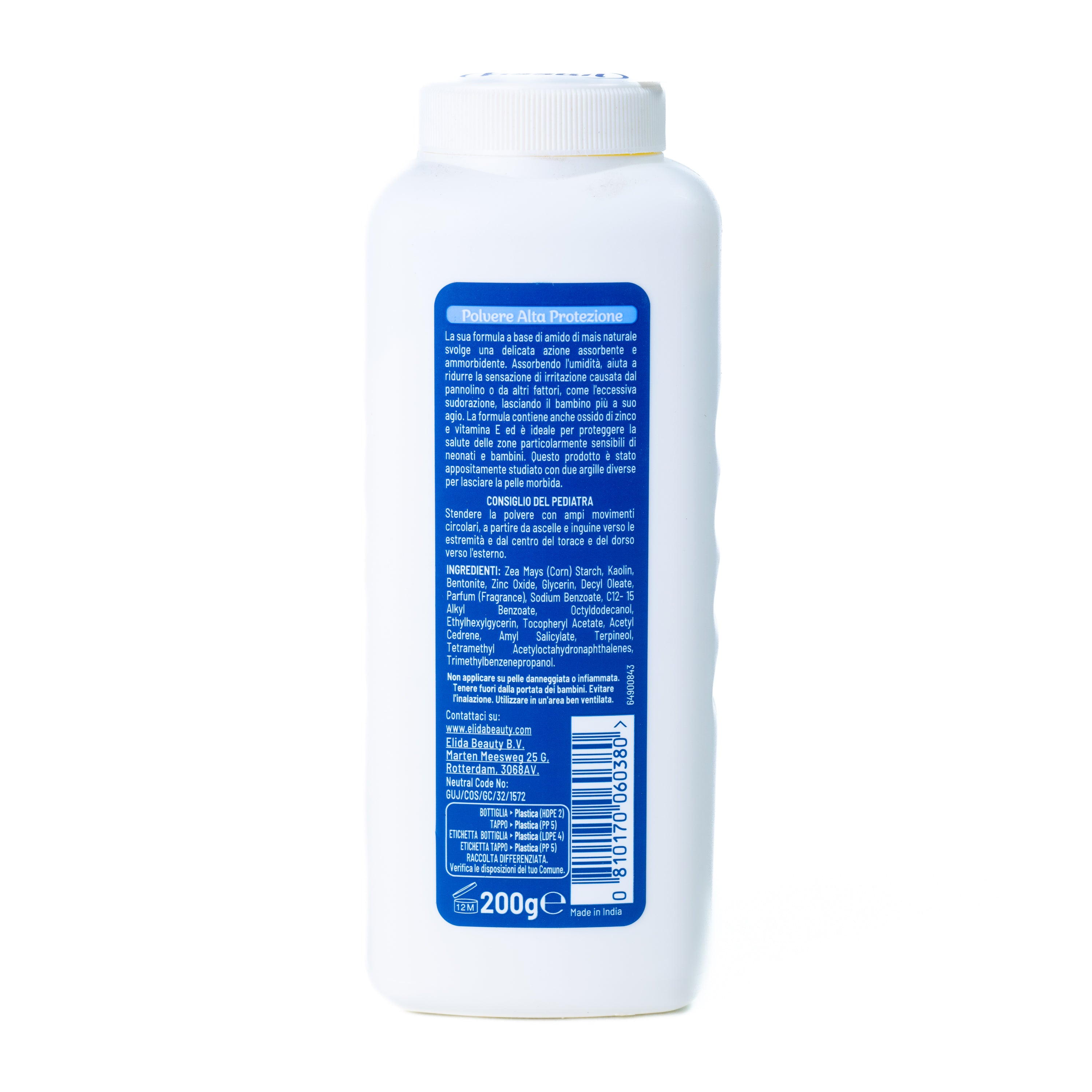 Pudră de talc protecție ridicată Fissan, 200 g