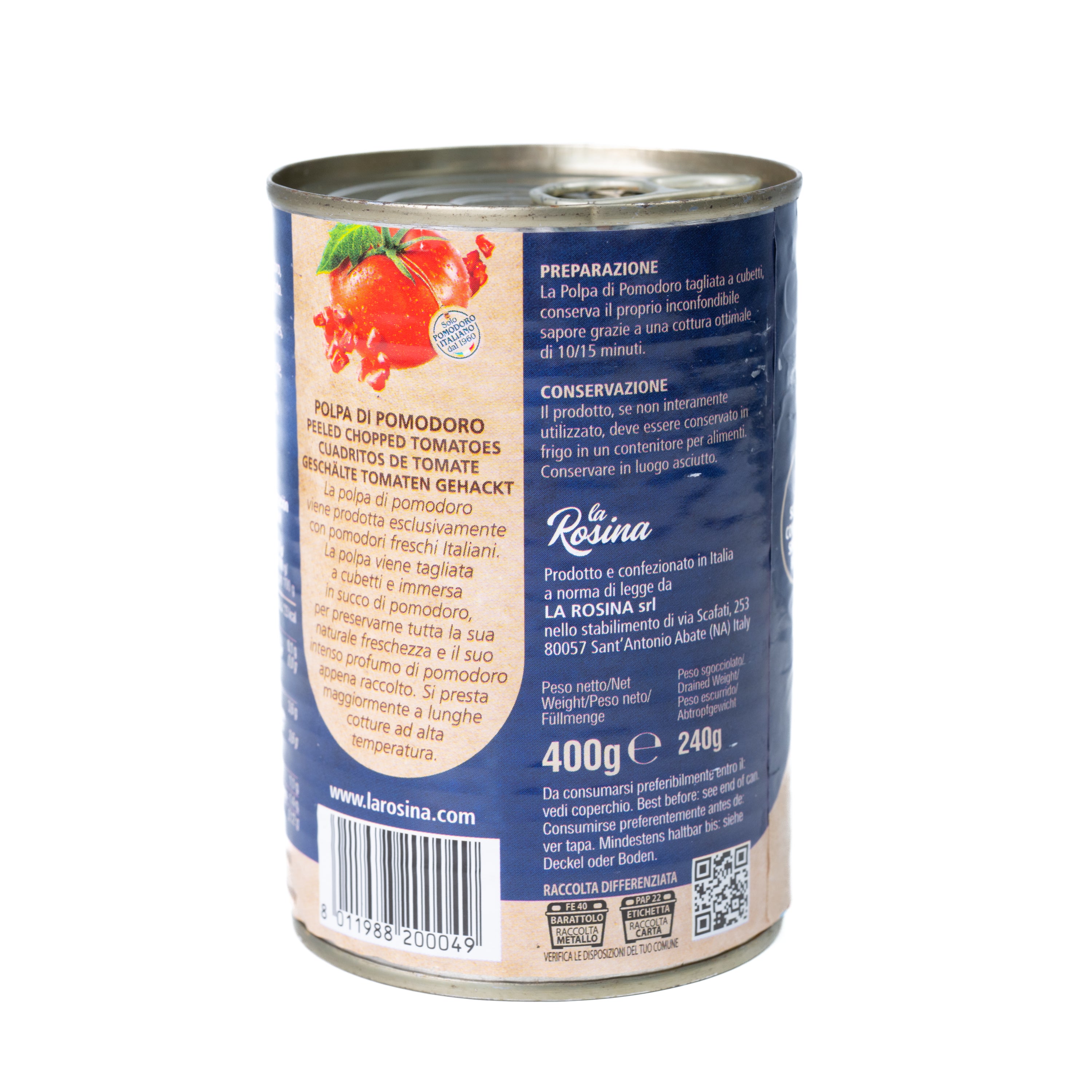 Pulpă de roșii La Rosina, 400 g