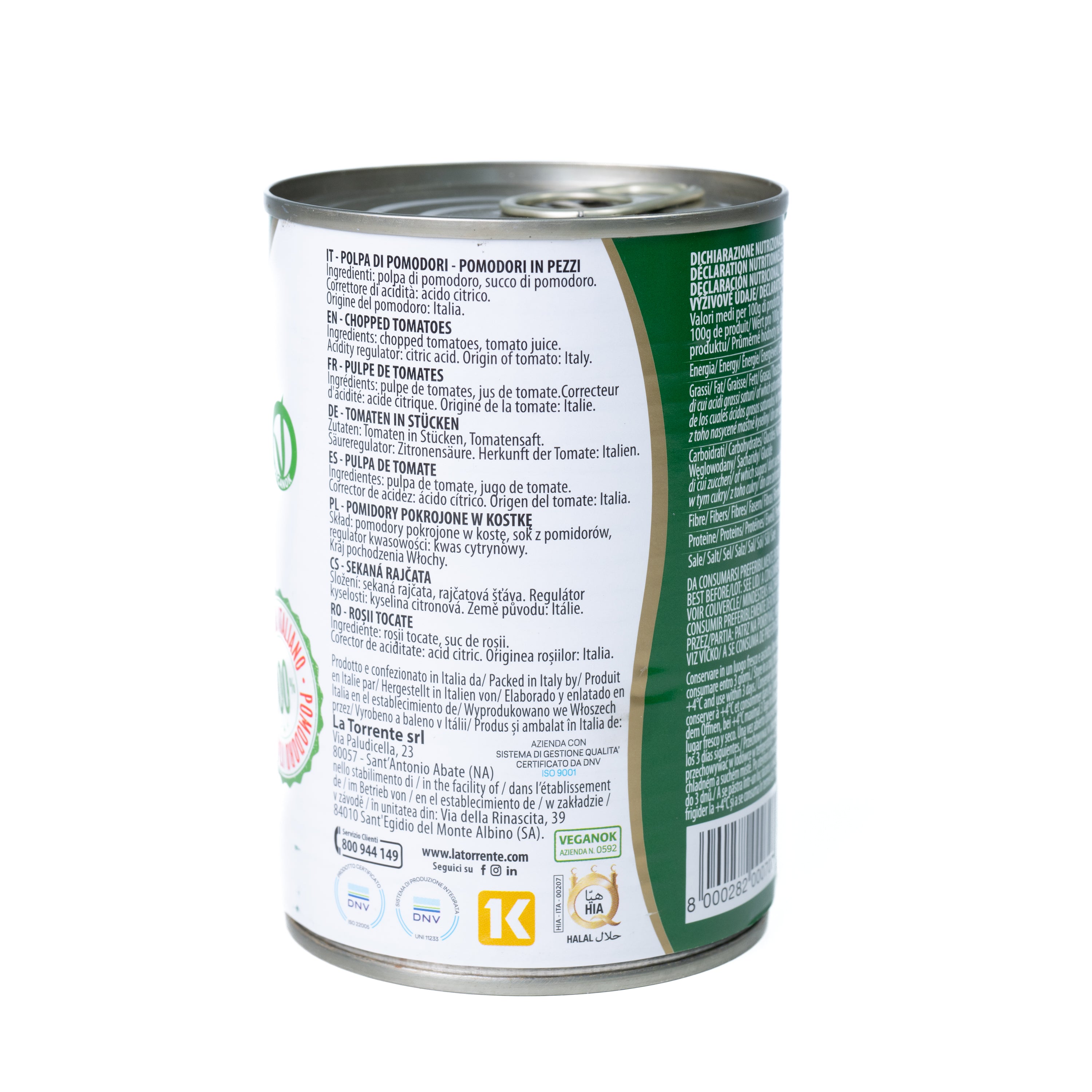 Pulpă de roșii La Torrente, 400 g