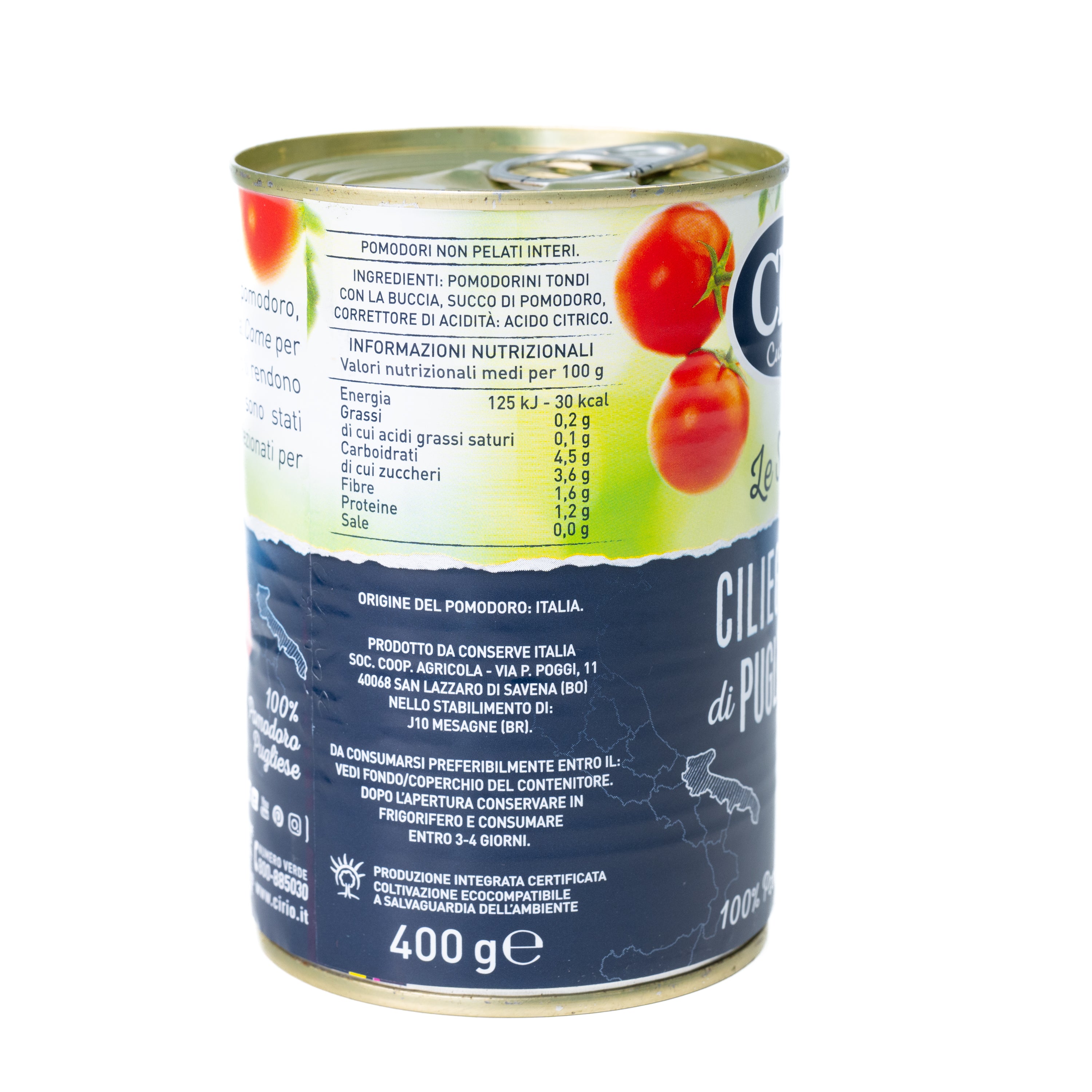 Roșii cherry de Puglia Cirio, 400 g