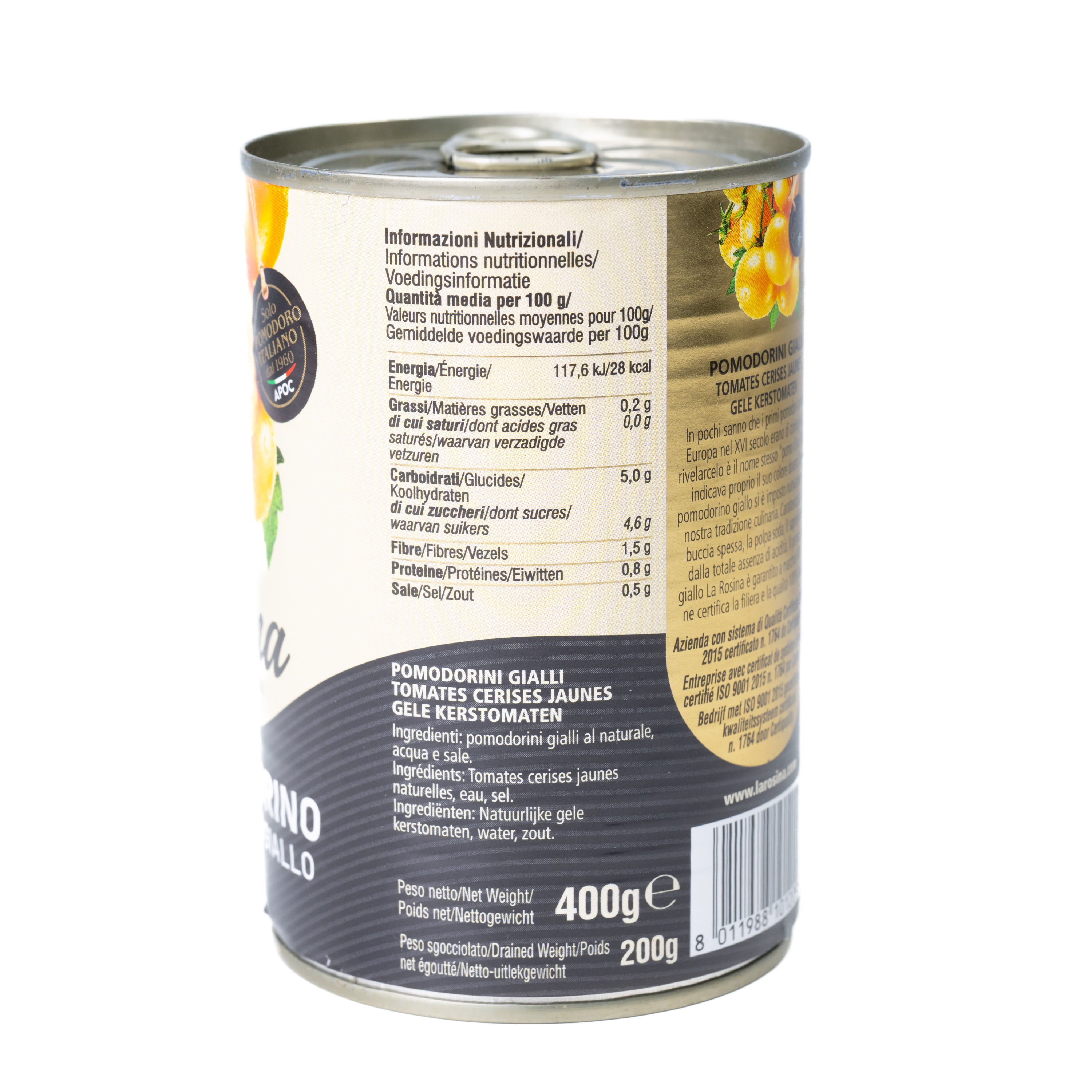 Roșii cherry galbene La Rosina, 400 g