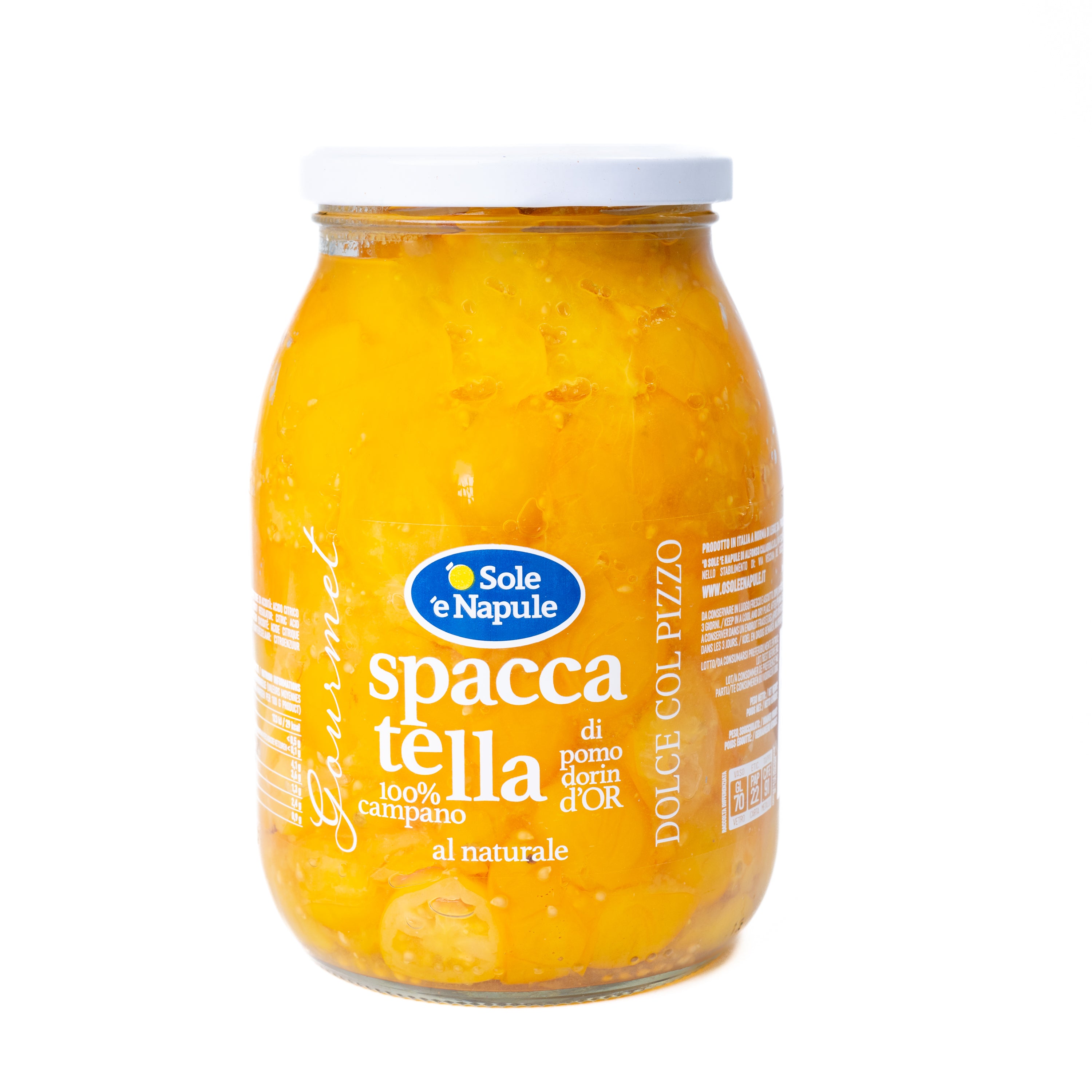 Roșii cherry galbene Spaccatelle O Sole, 960 g