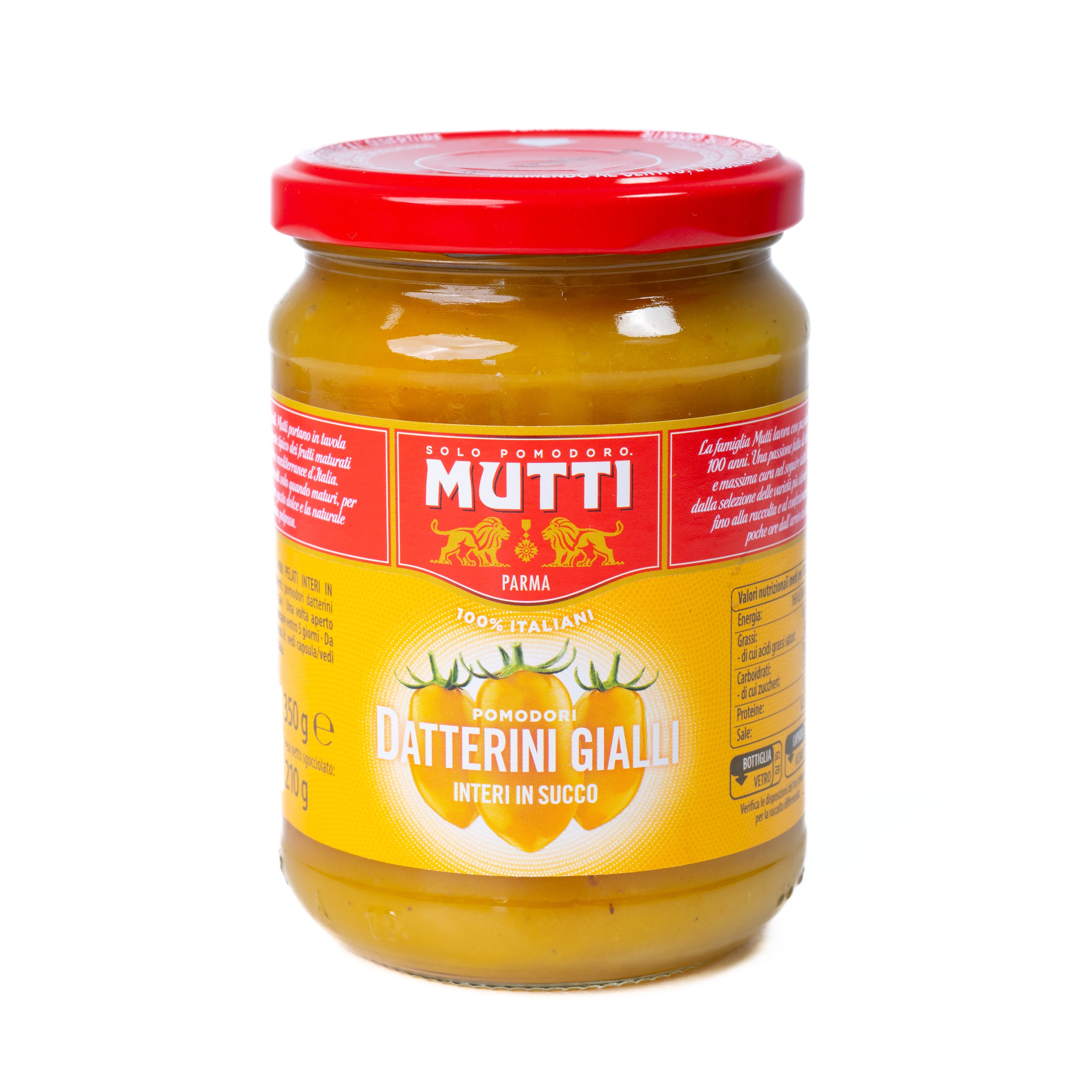 Roșii datterini galbene întregi Mutti, 350 g