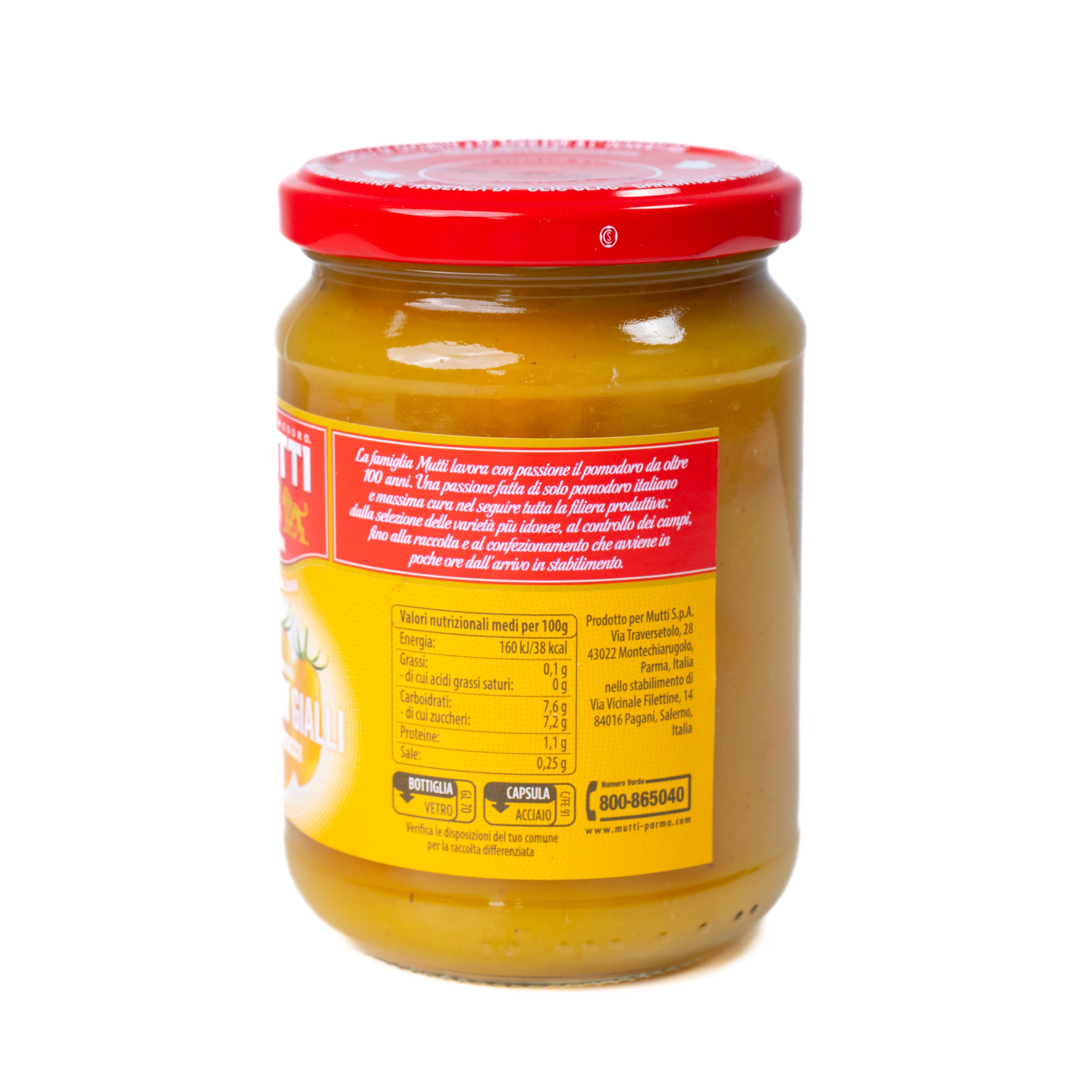 Roșii datterini galbene întregi Mutti, 350 g