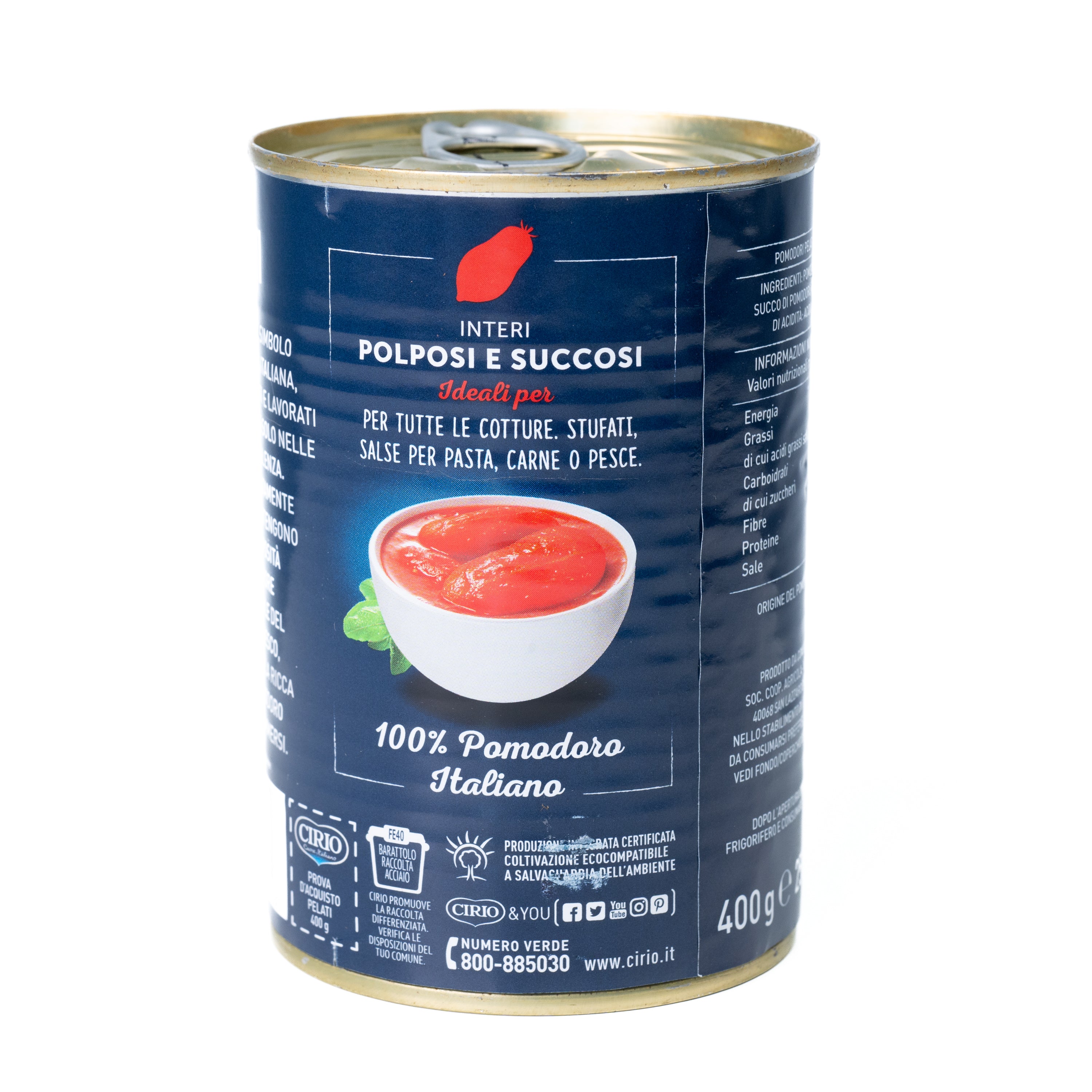 Roșii decojite Cirio, 400 g