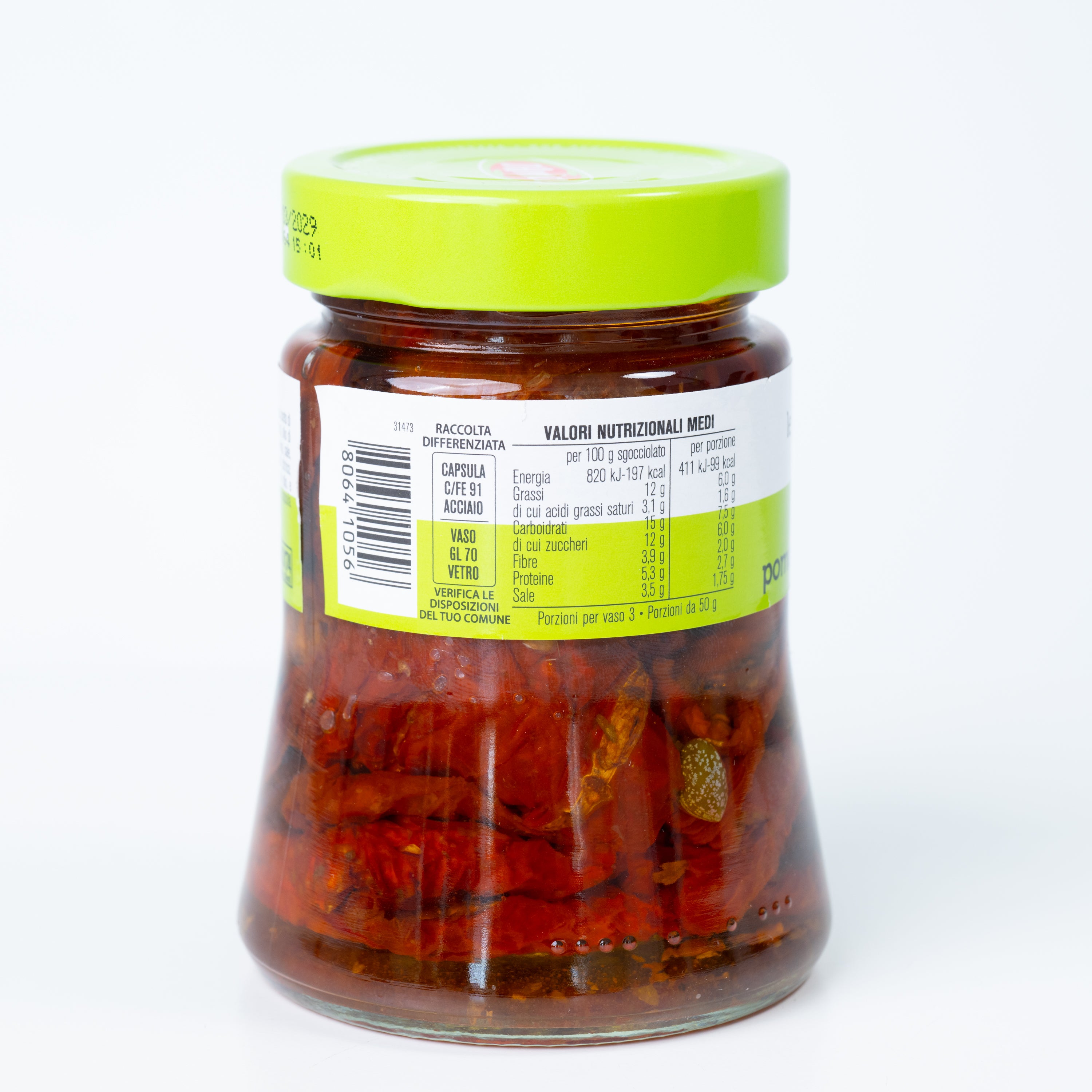Roșii uscate D'Amico în stil calabrez, 280 g