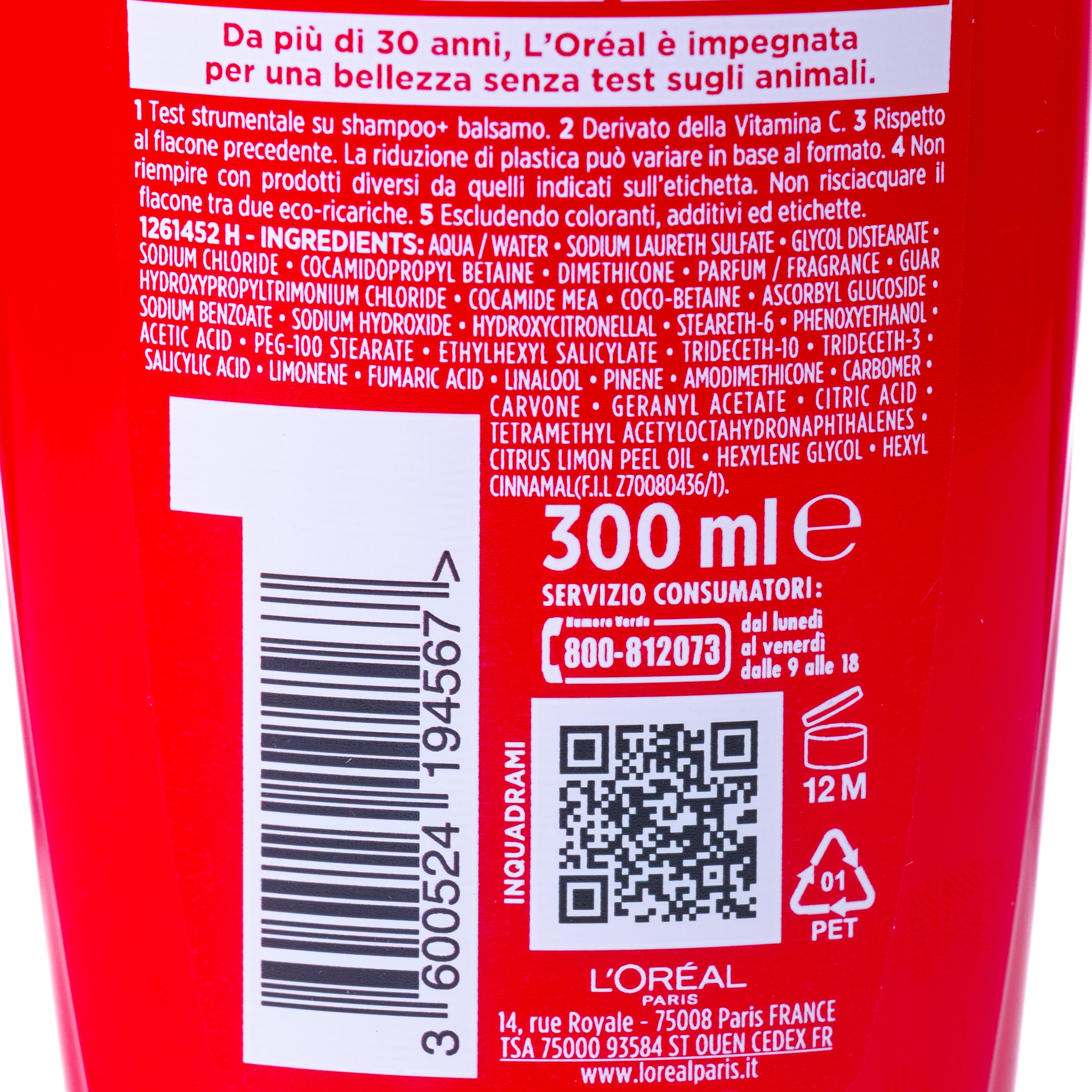 Șampon Color Vive L'Oréal Elvive, 300 ml