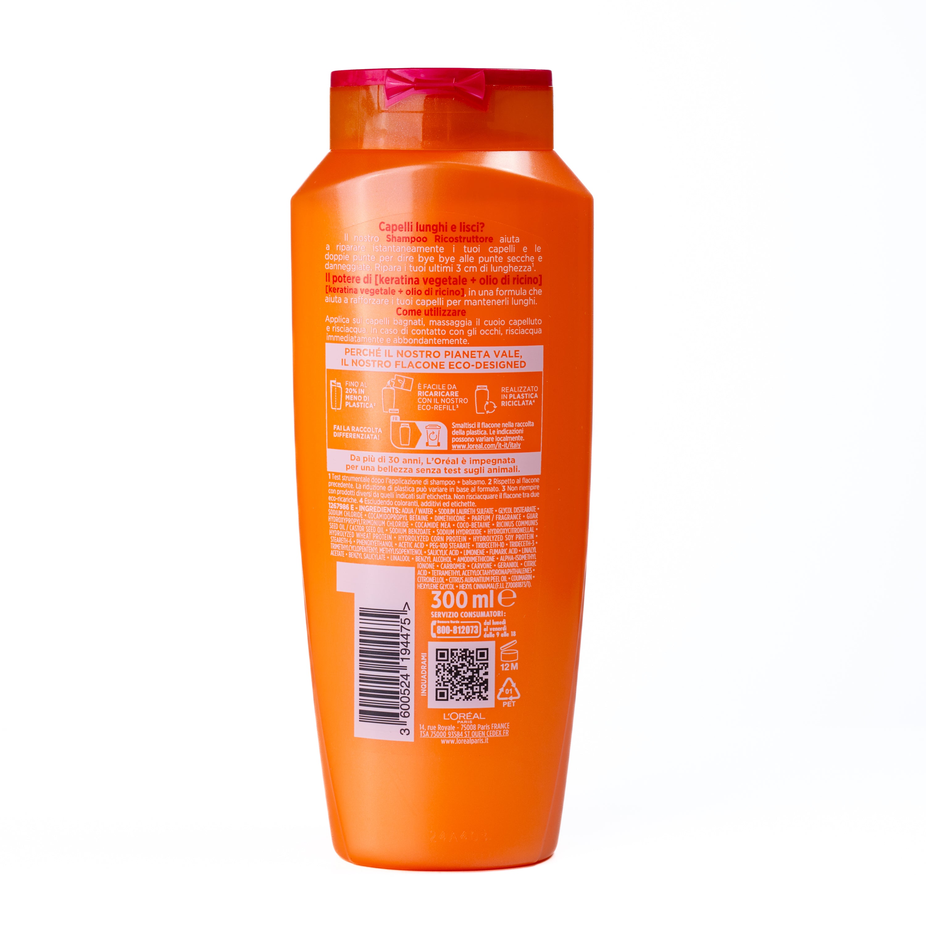 Șampon Dream Long cu keratină L'Oréal Elvive, 300 ml