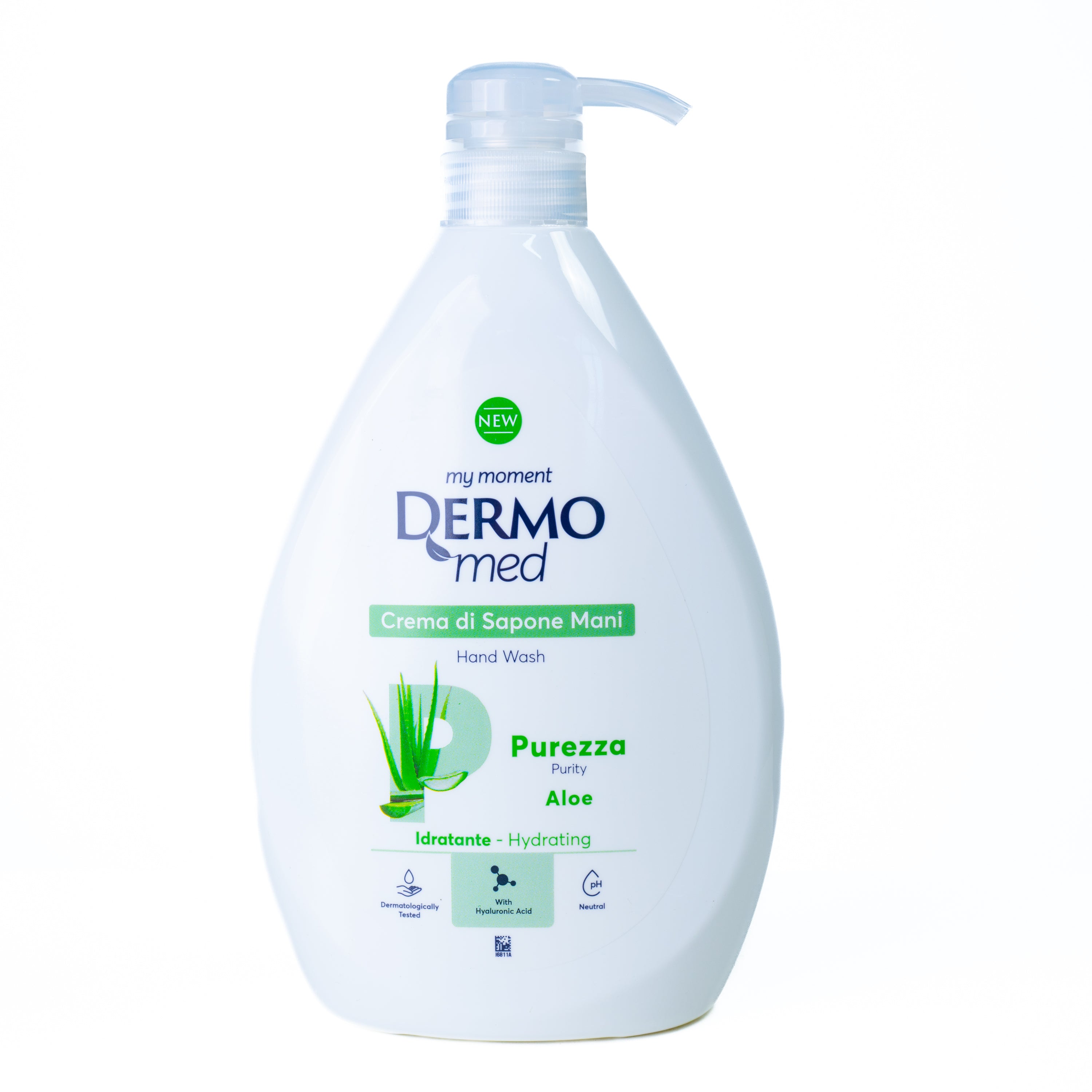 Săpun lichid cremos Aloe Dermomed, 1 L