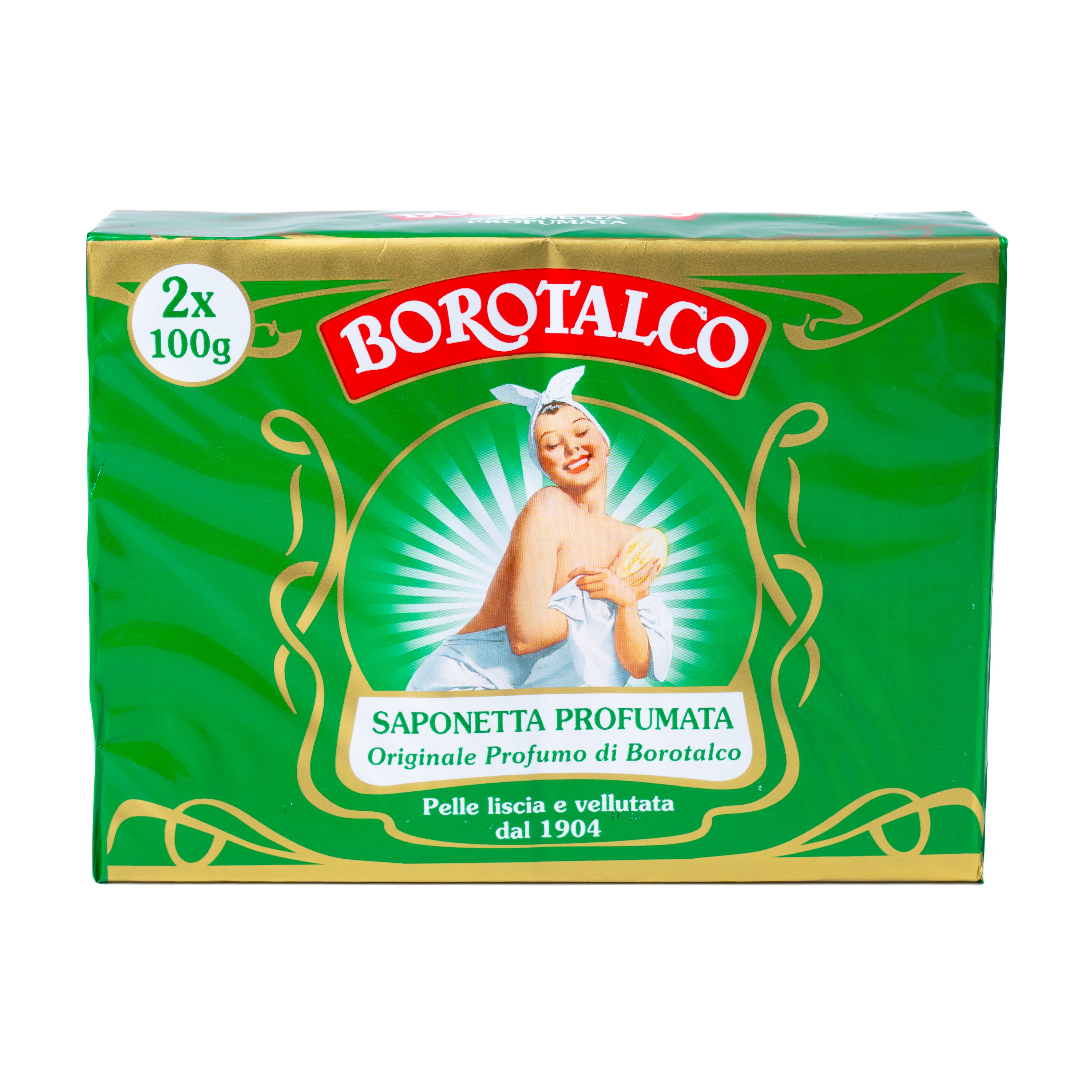 Săpun solid Borotalco Original, 2 x 100 g