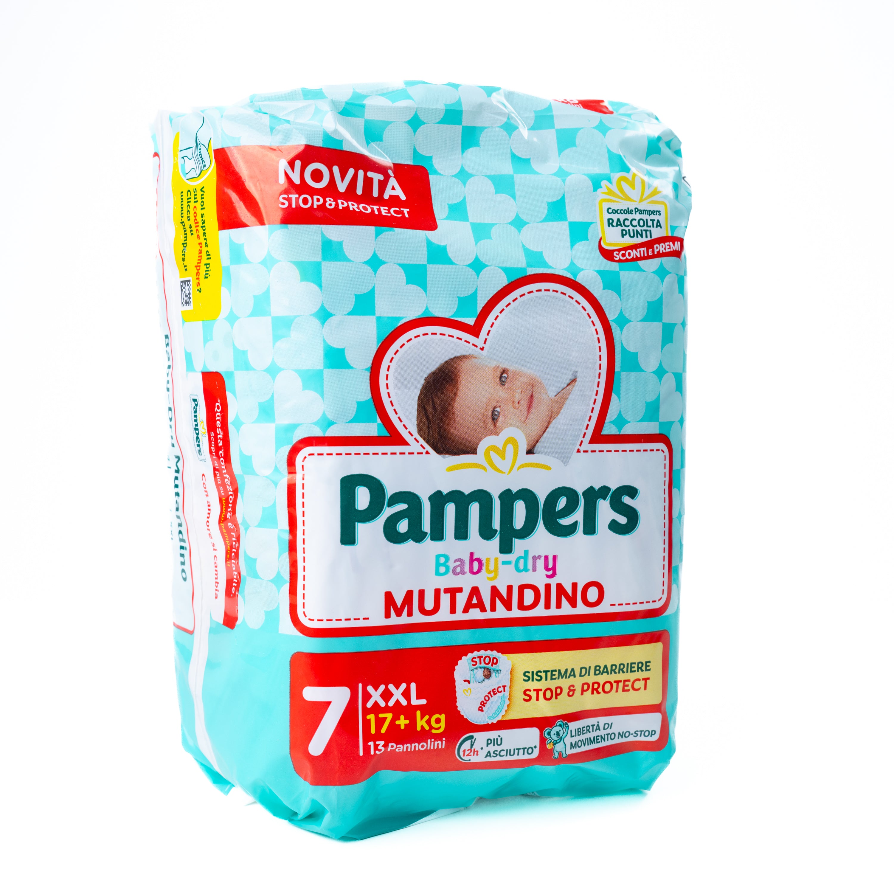 Scutece-chiloțel Baby-Dry XXL mărimea 7 Pampers, 13 bucăți