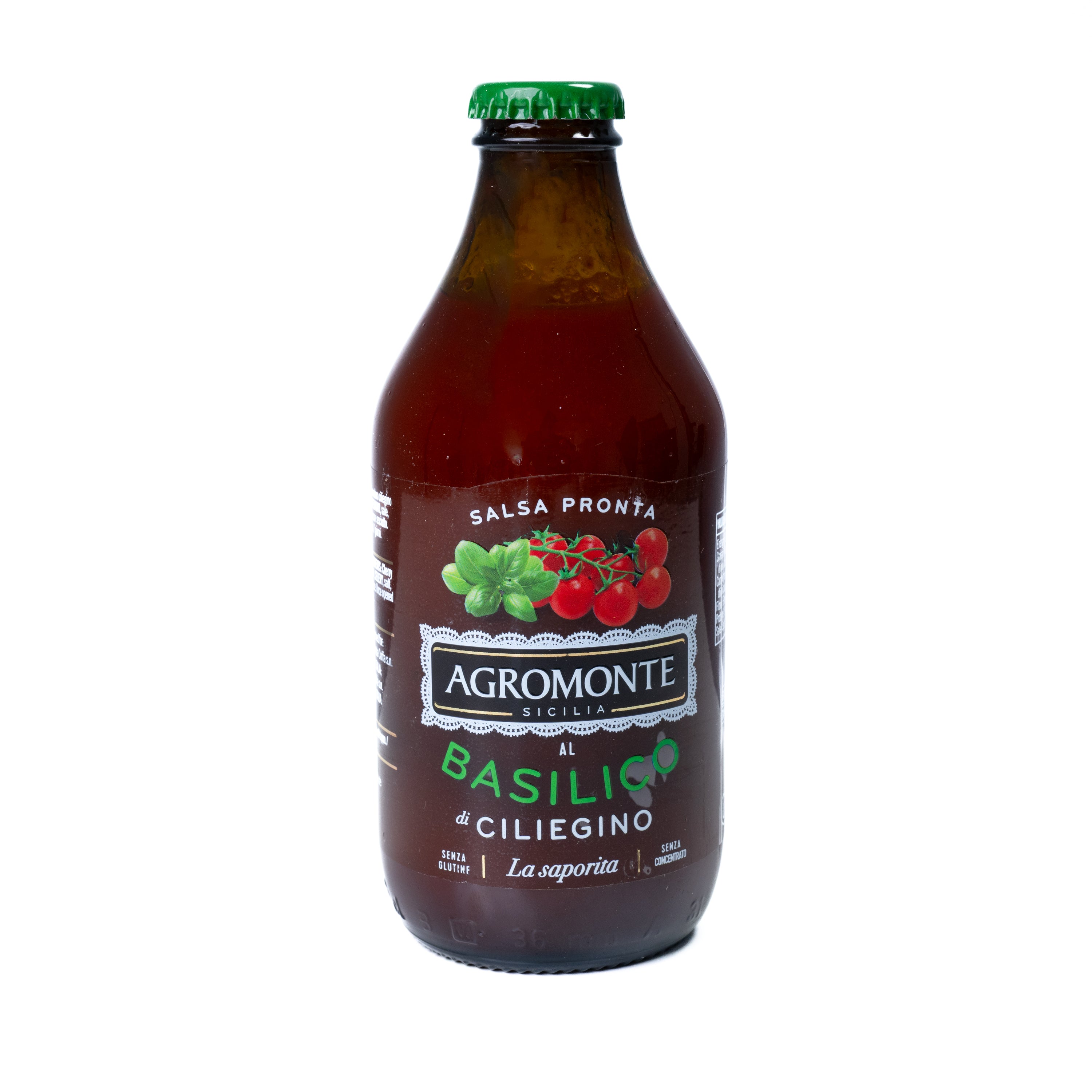 Sos din roșii cherry cu busuioc Agromonte, 330 g