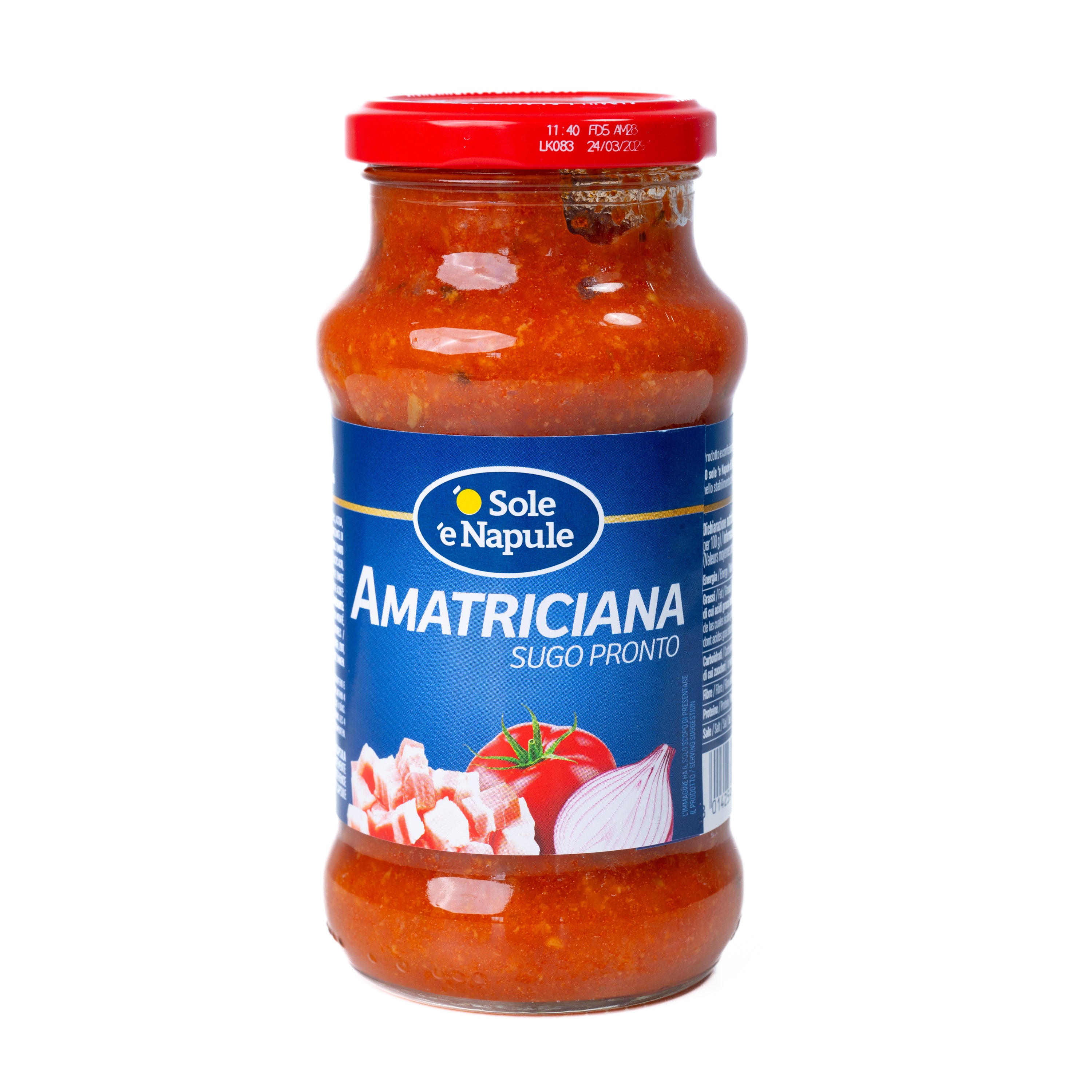 Sos gata preparat all'Amatriciana O Sole, 350 g