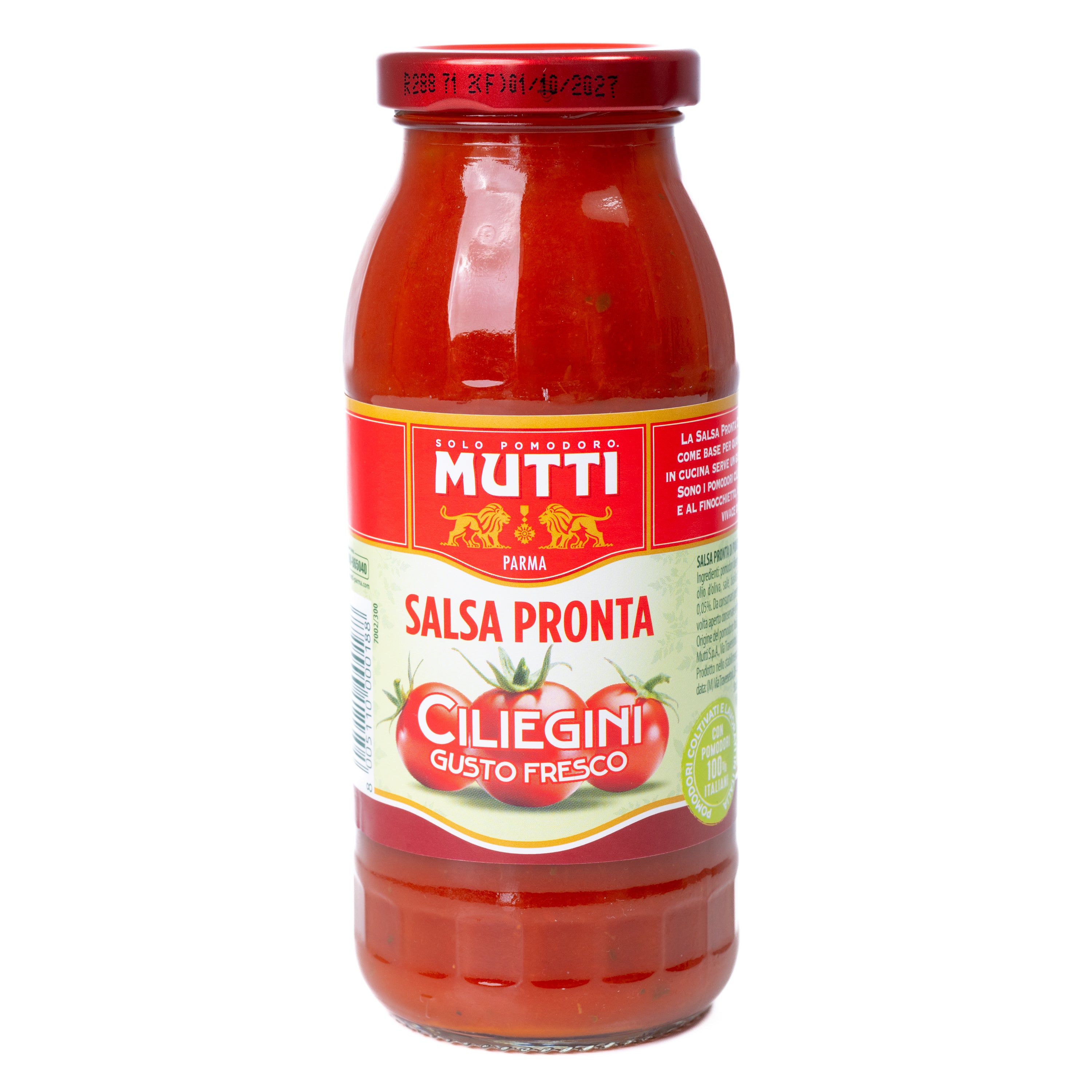 Sos gata preparat din roșii cherry Mutti, 300 g