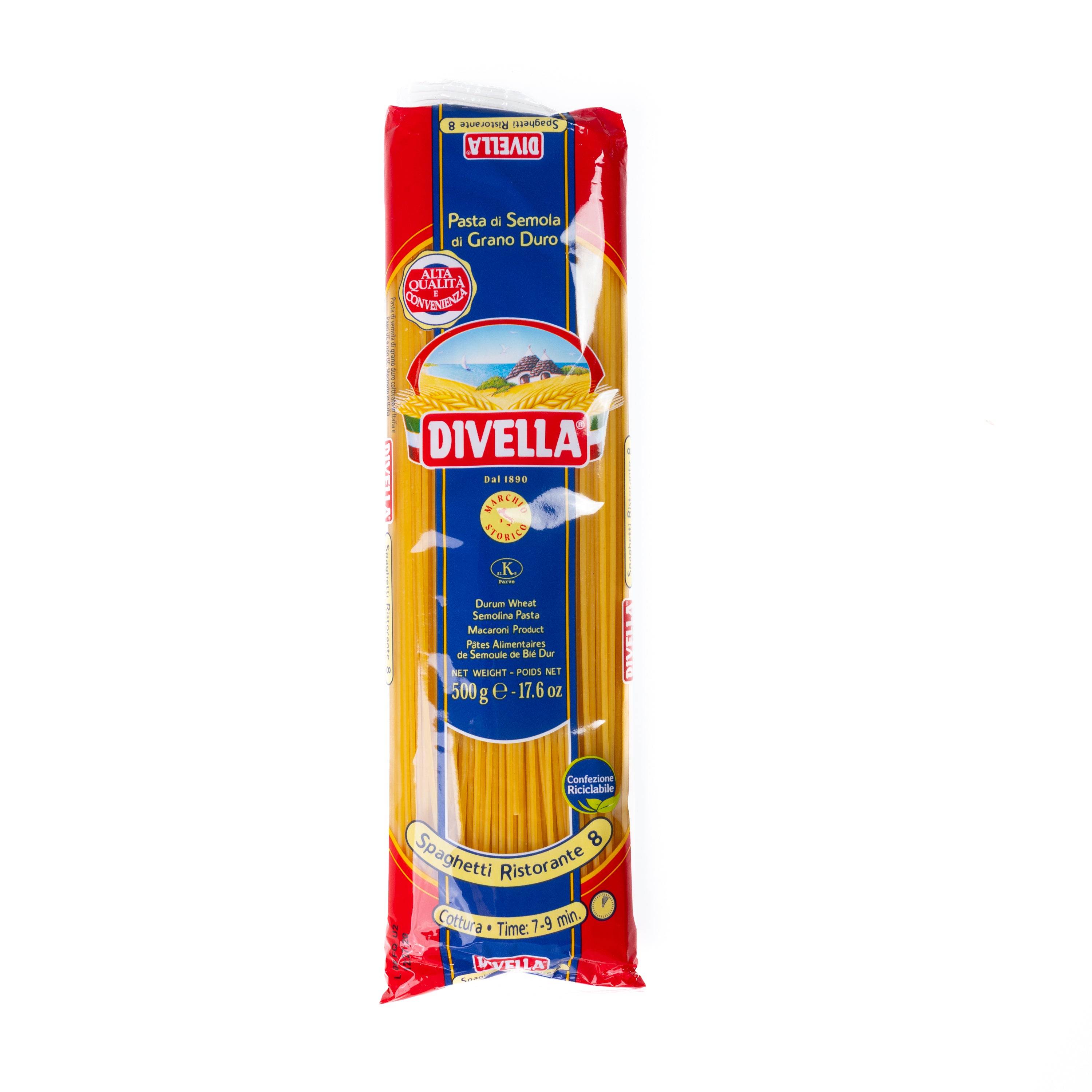 Spaghete Ristorante nr. 8 Divella, 500 g