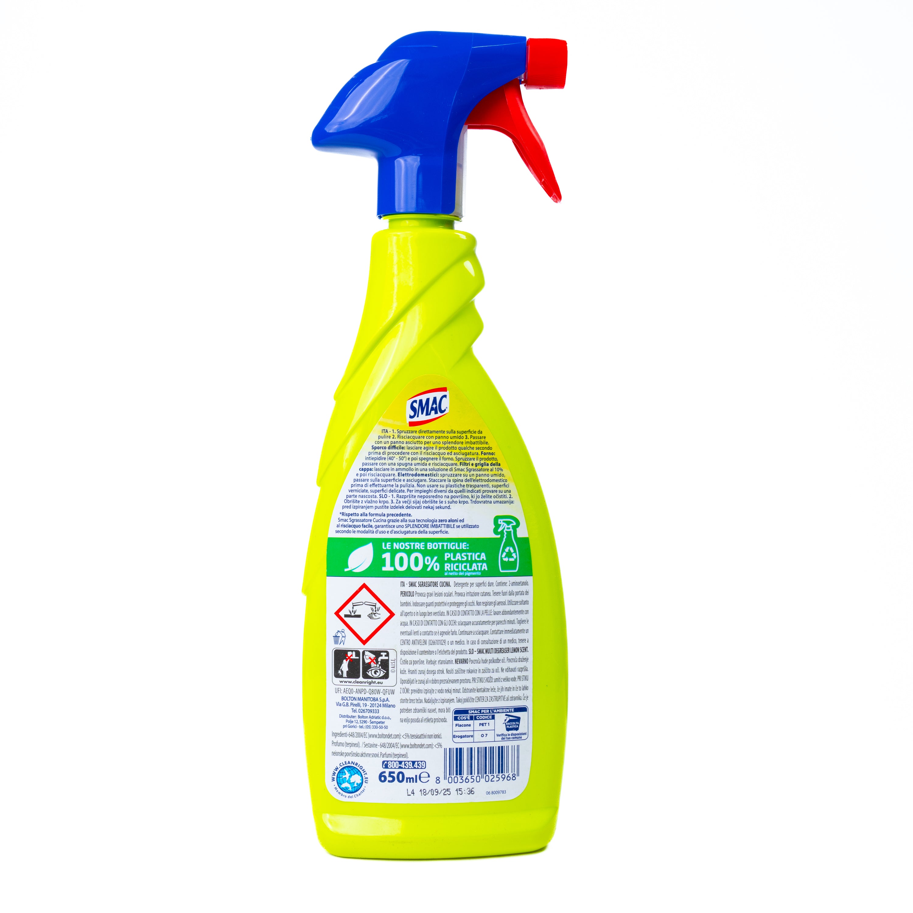 Spray degresant pentru bucătărie Smac, 650 ml