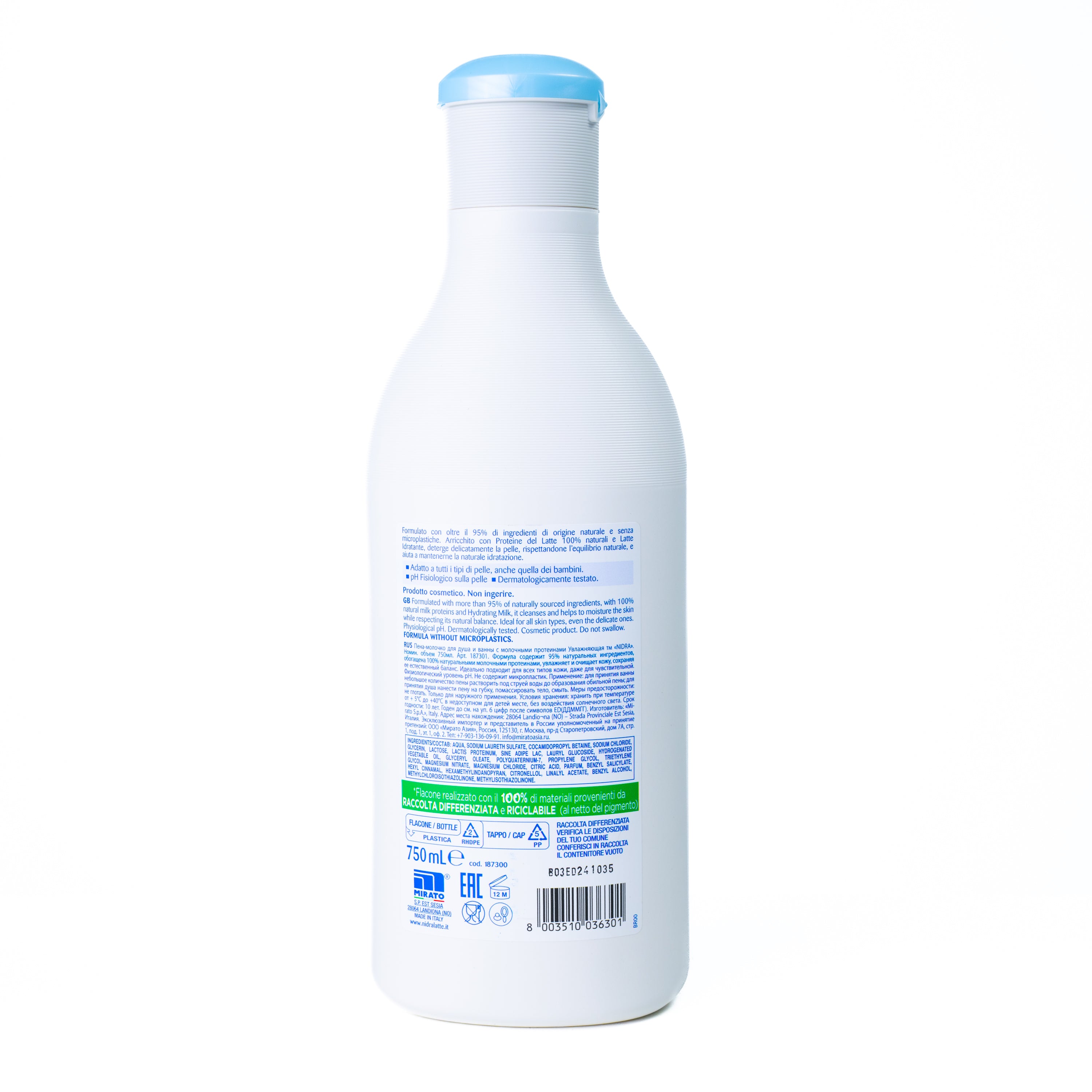 Spumant de baie lapte Nidra, 750 ml