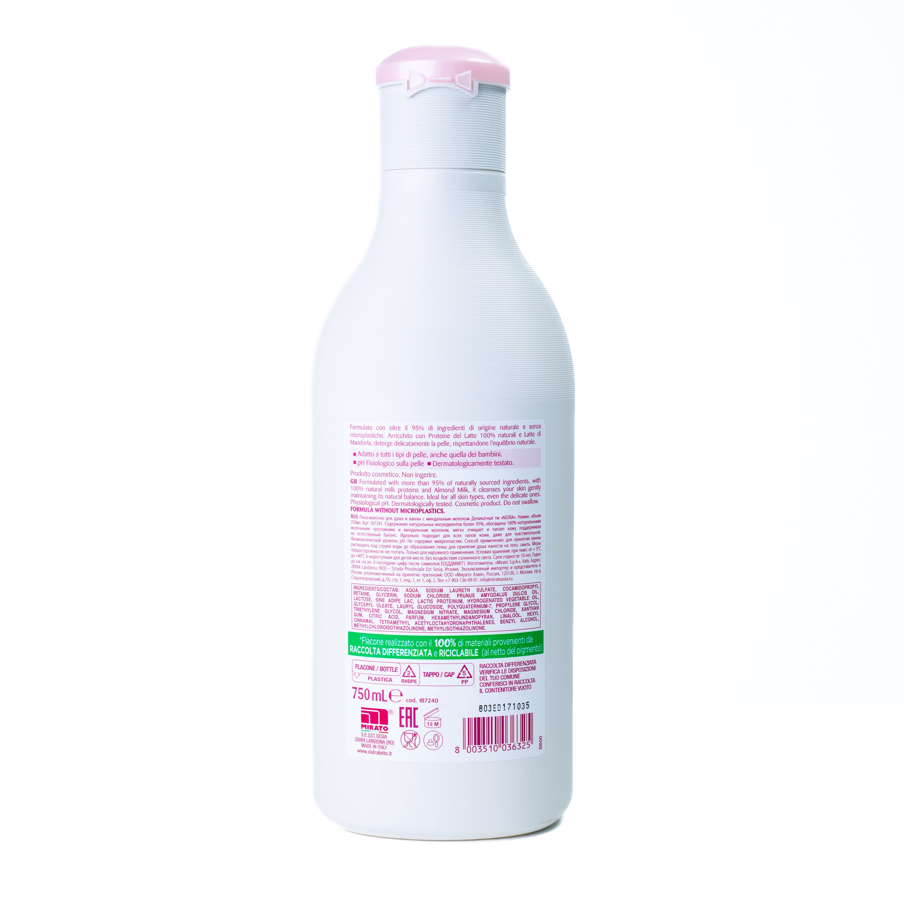 Spumant de baie migdale Nidra, 750 ml
