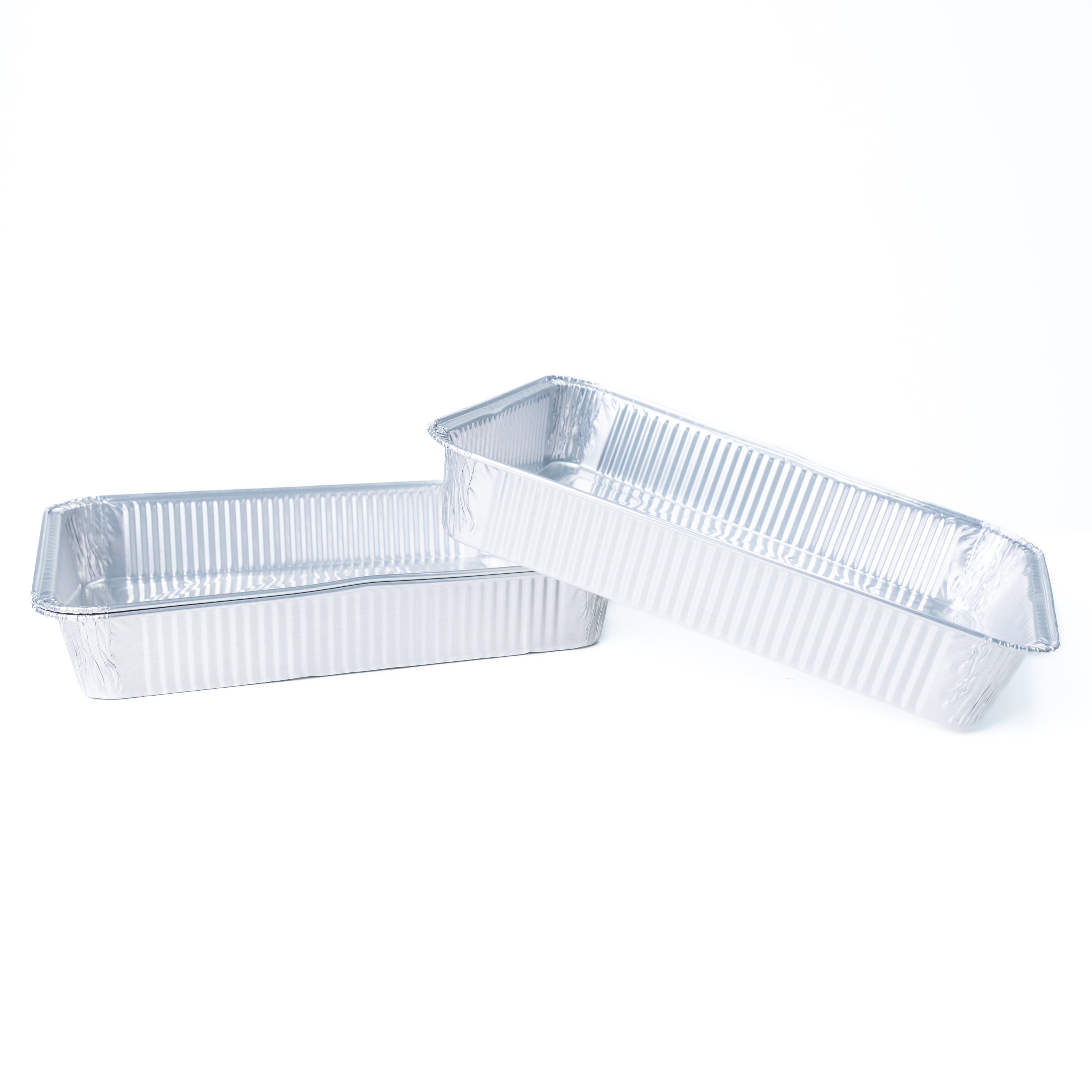 Tăvi din aluminiu fără capace Foli, 4 porții, 3 bucăți