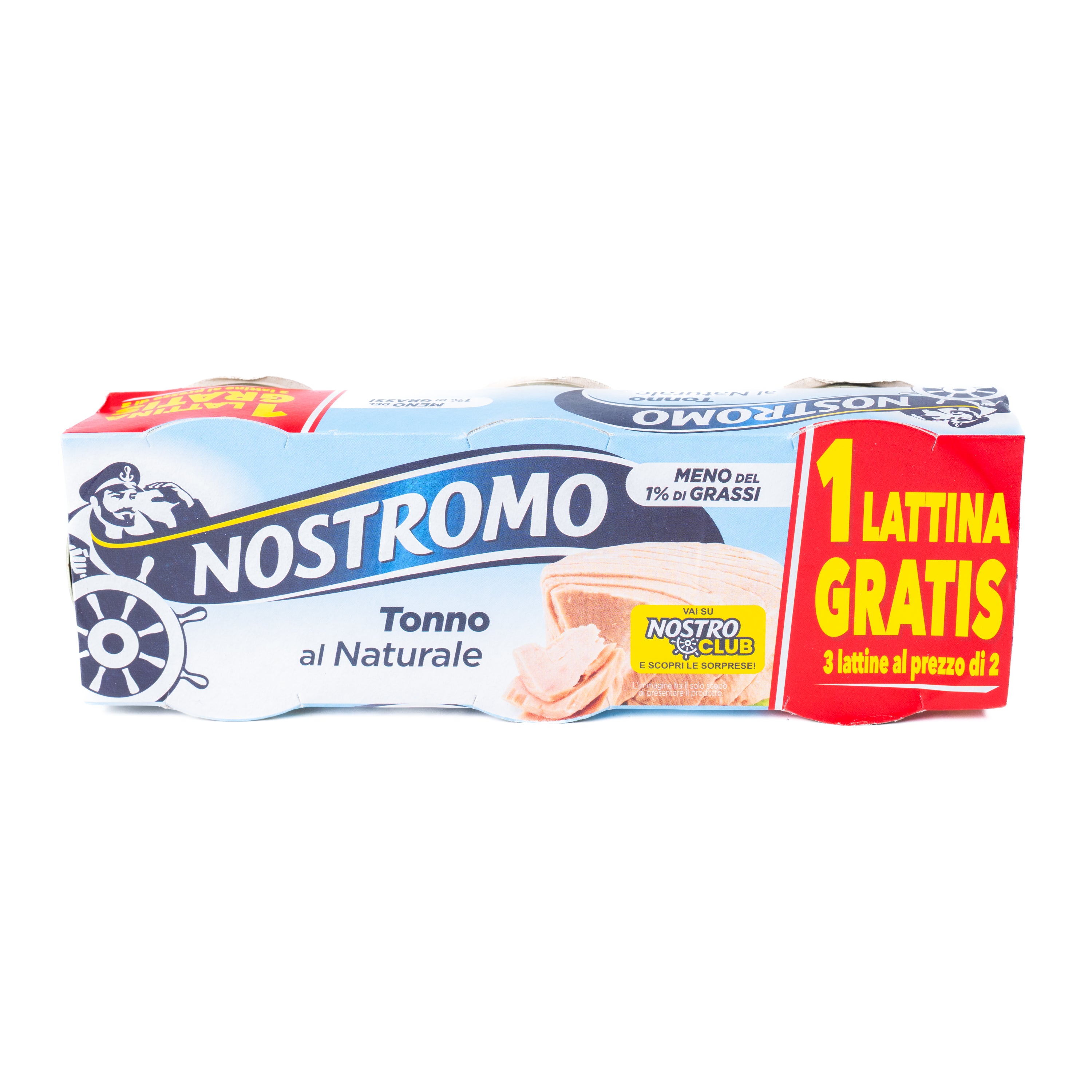 Ton în suc propriu Nostromo, 3 x 70 g