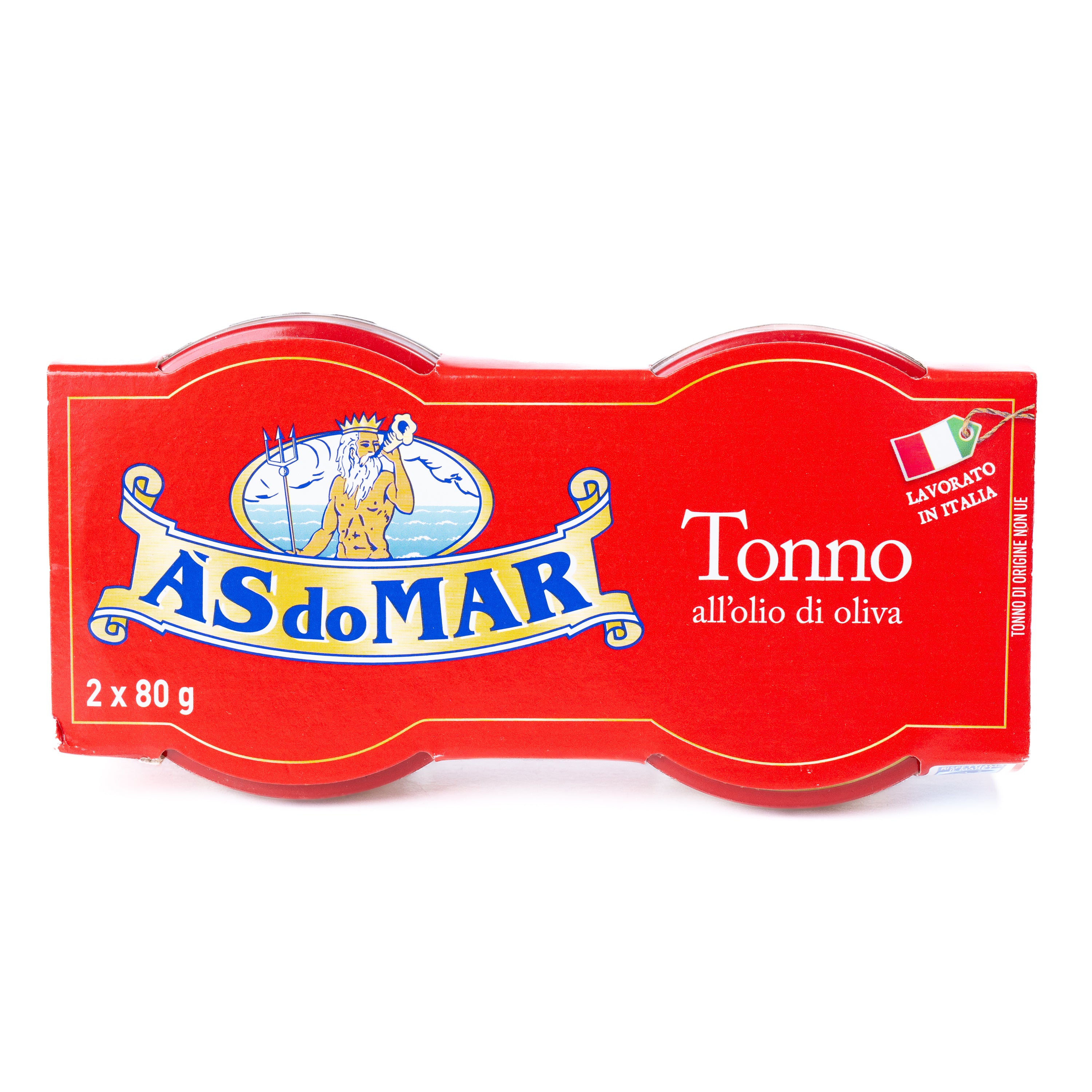 Ton în ulei de măsline ASdoMAR, 2 x 80 g