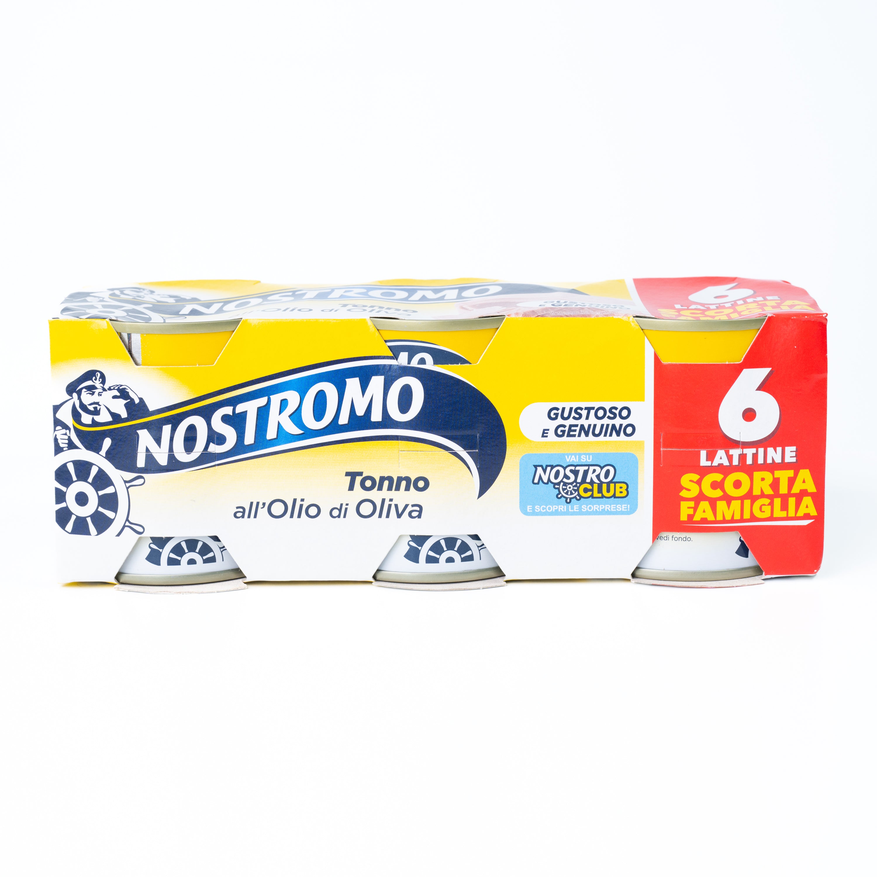 Ton în ulei de măsline Nostromo, 6 x 60 g