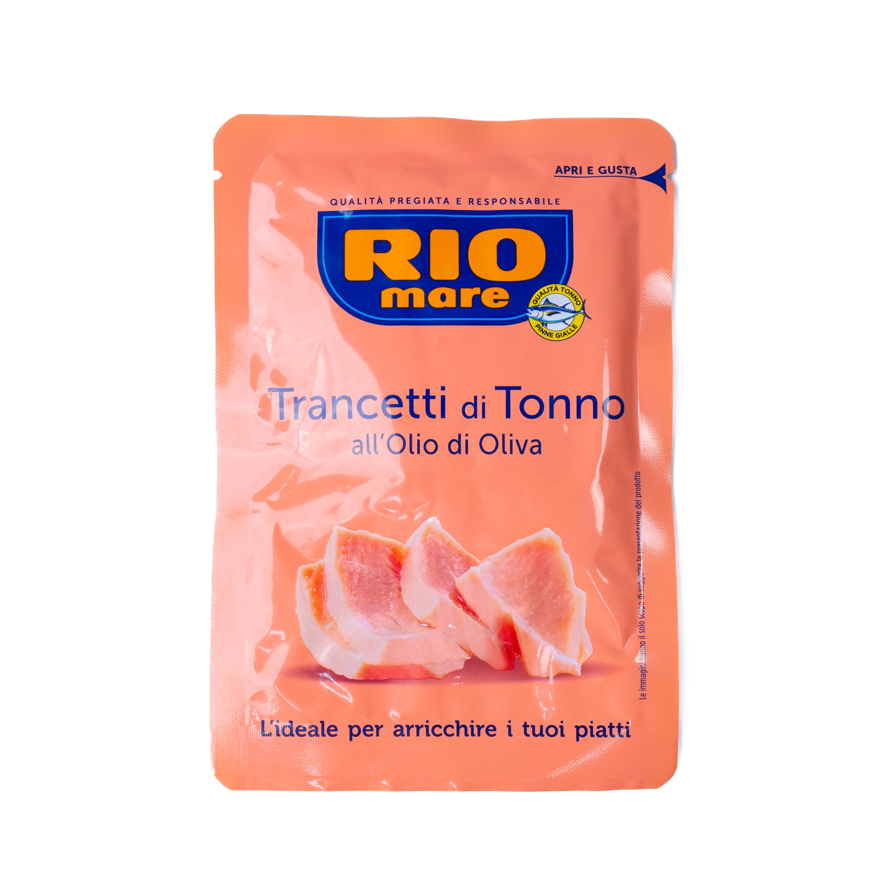 Ton în ulei de măsline plic Rio Mare, 65 g