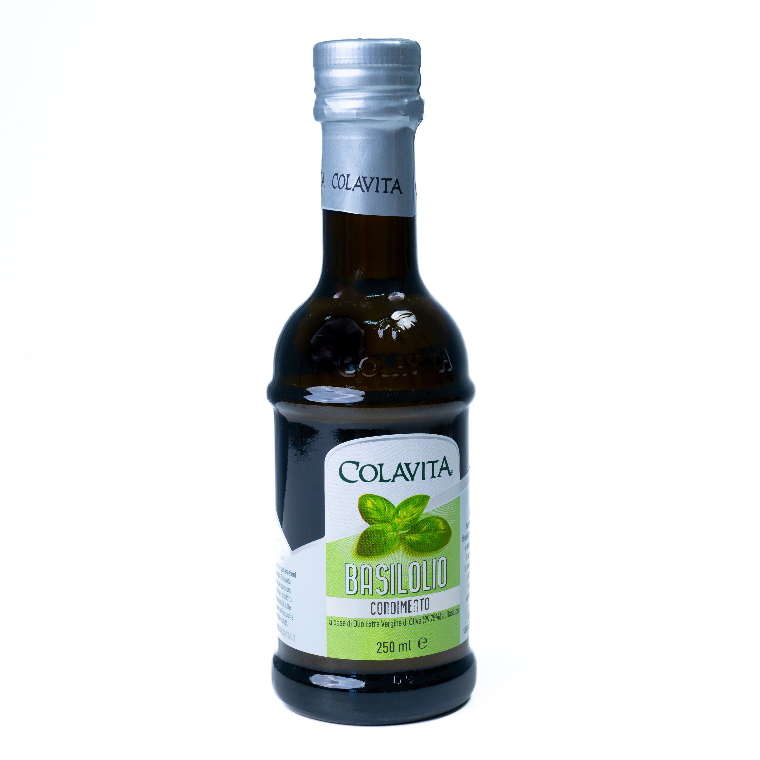 Ulei condimentat Basilolio cu busuioc Colavita, 250 ml