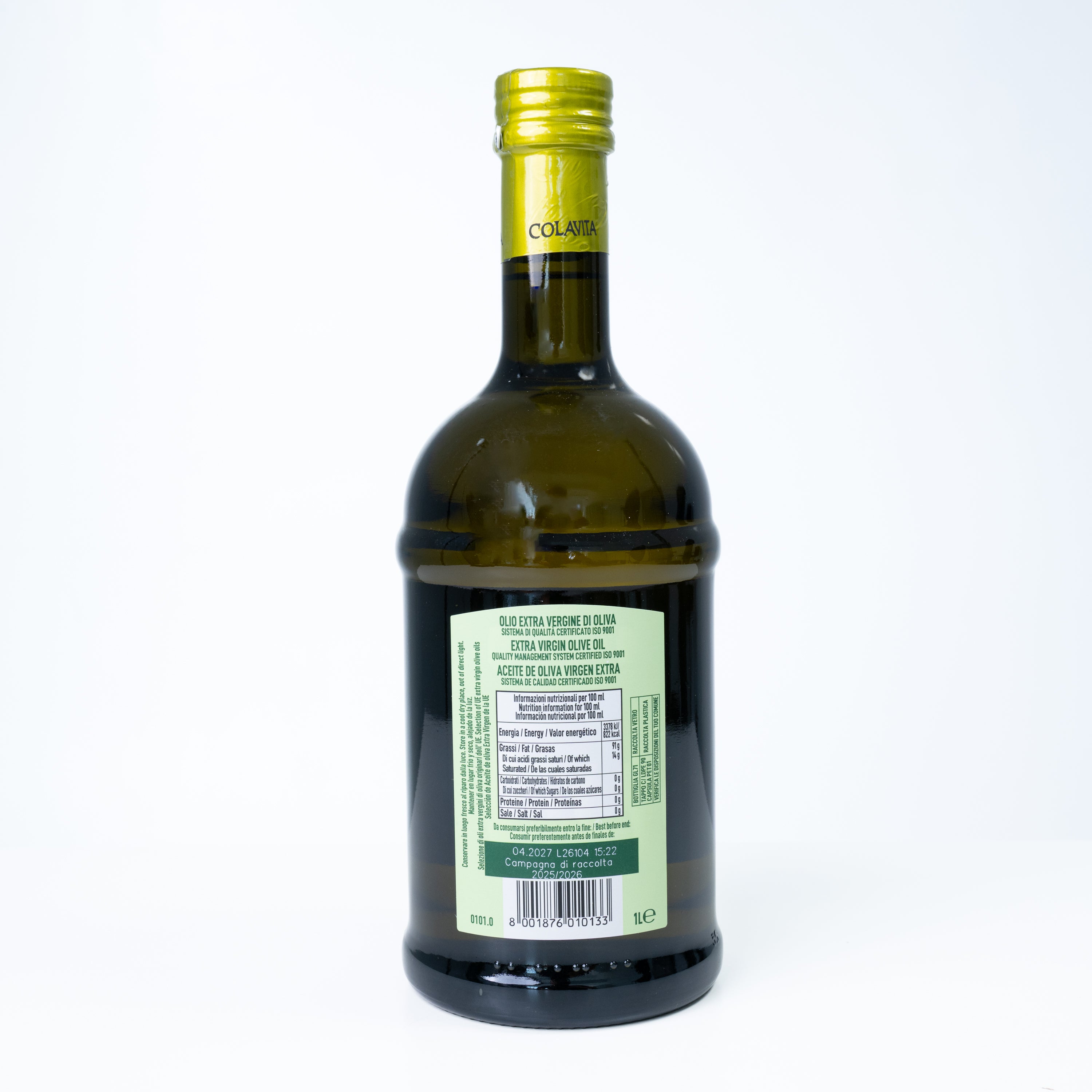 Ulei de măsline extravirgin Colavita, 1 L