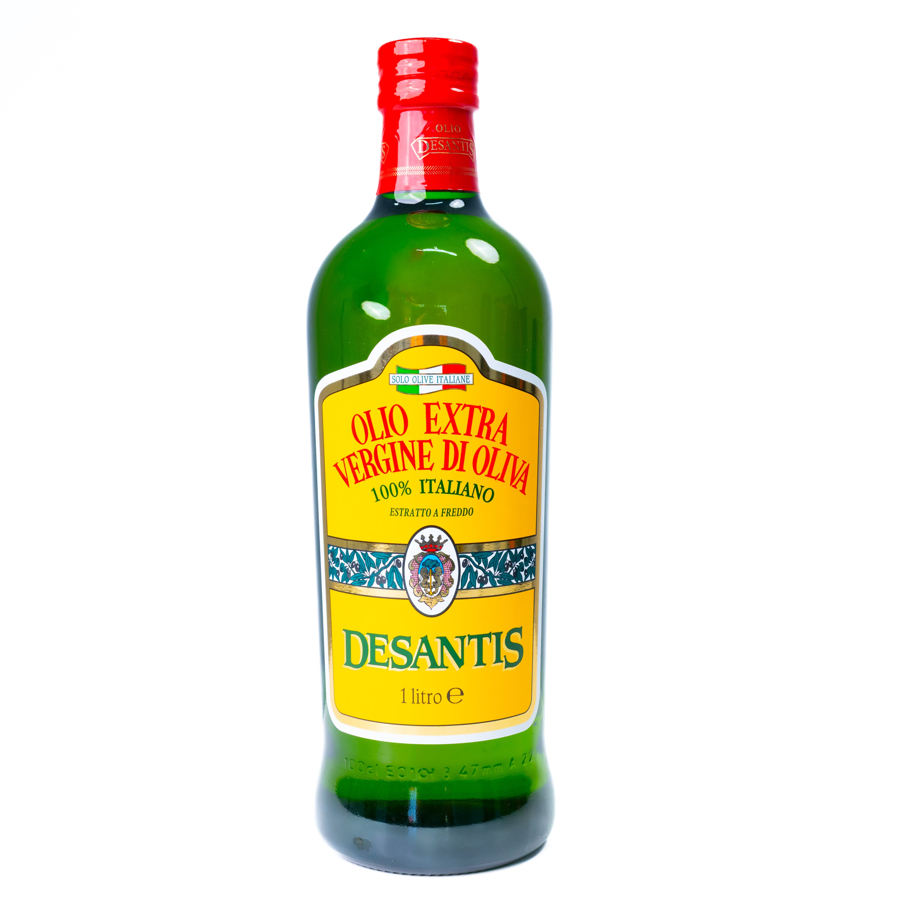 Ulei de măsline extravirgin De Santis, 100% italian, 1 L