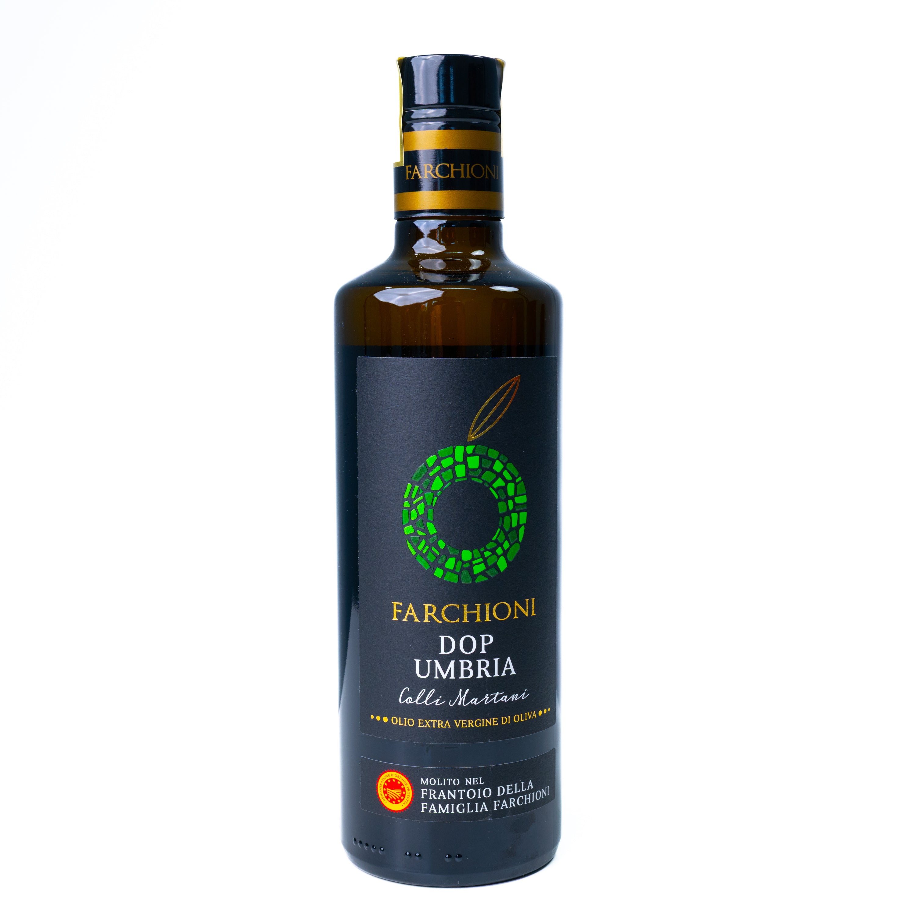 Ulei de măsline extravirgin Farchioni DOP Umbria Colli Martani, 500 ml