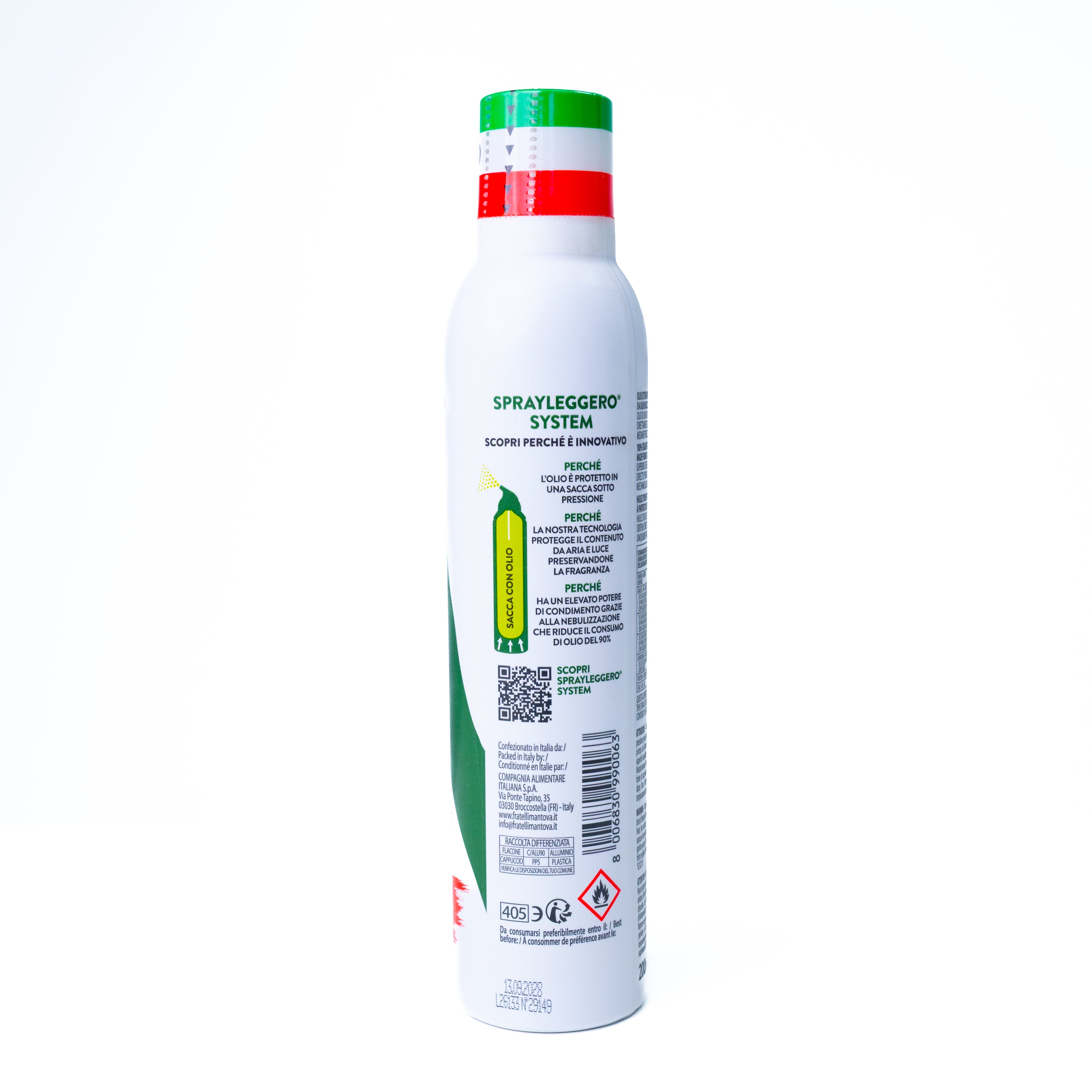 Ulei de măsline extravirgin spray Mantova, 200 ml