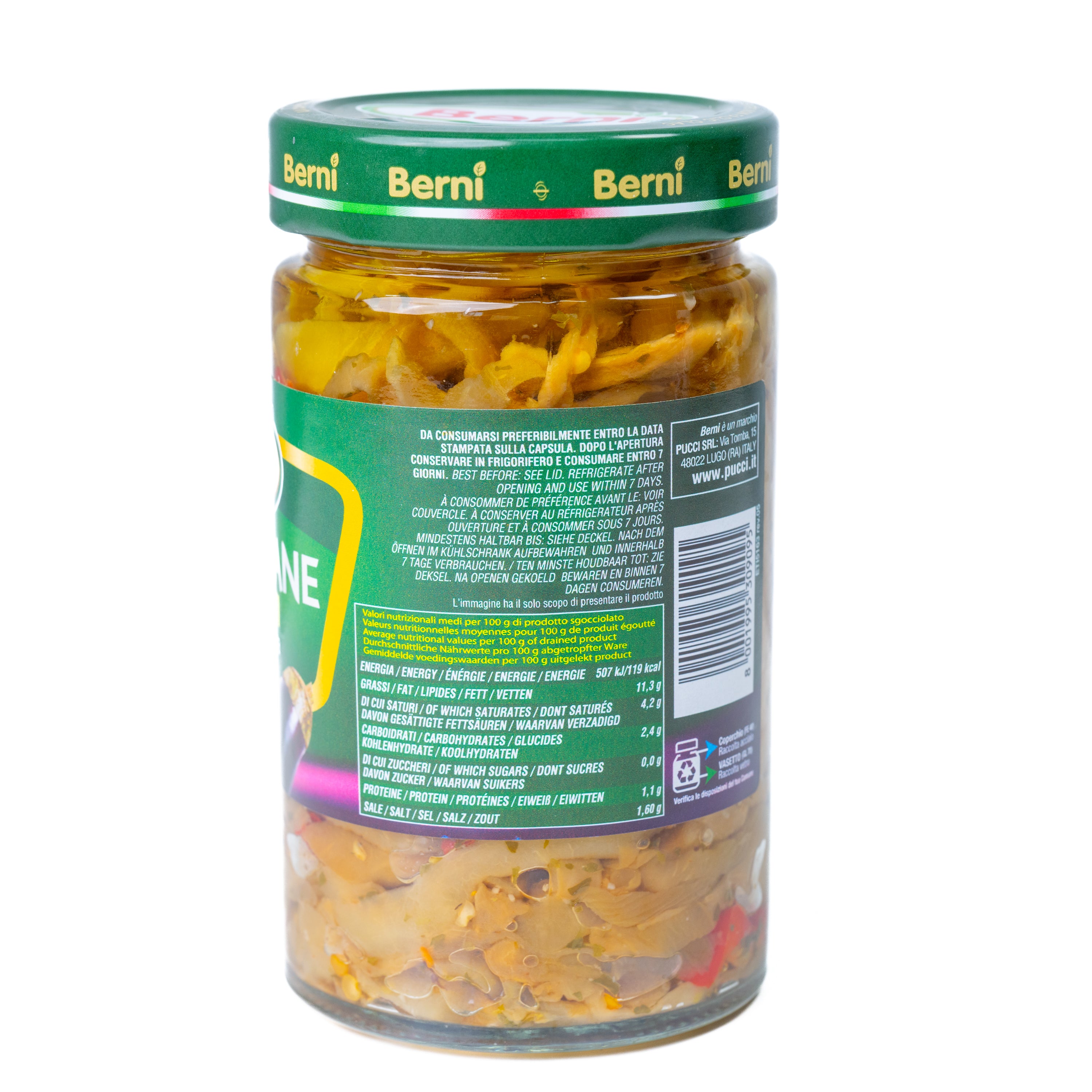 Vinete feliate în stil napoletan Berni, 290 g
