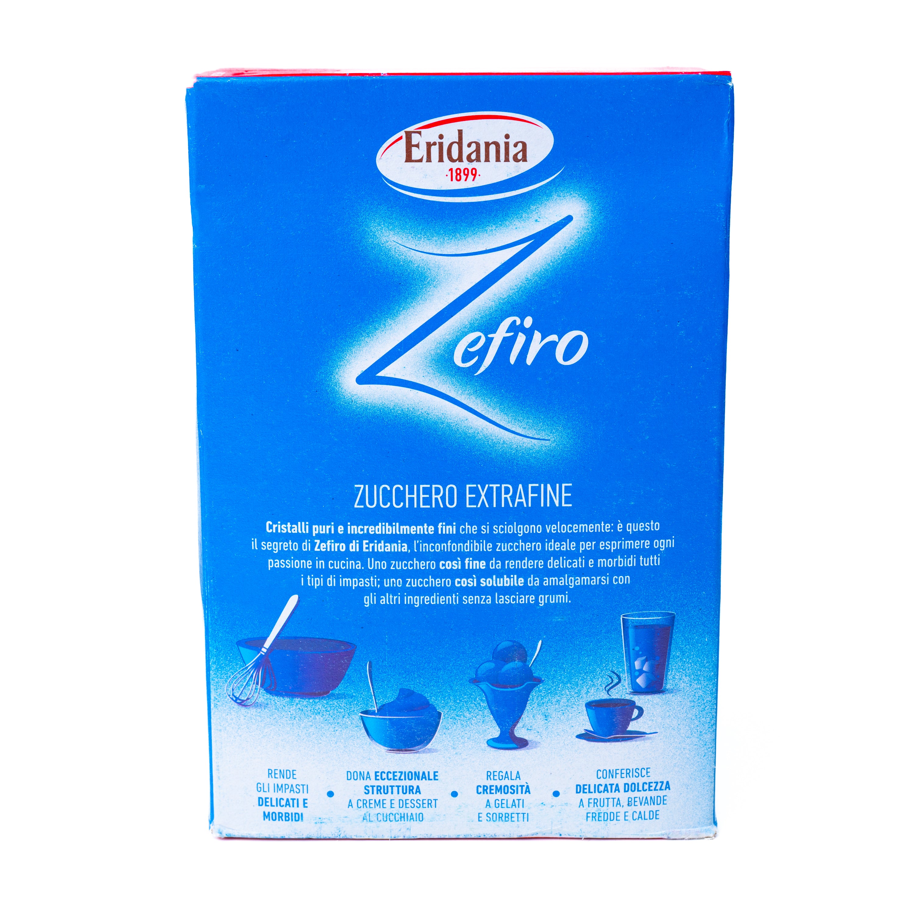 Zahăr extrafin Zefiro Eridania, 1 kg